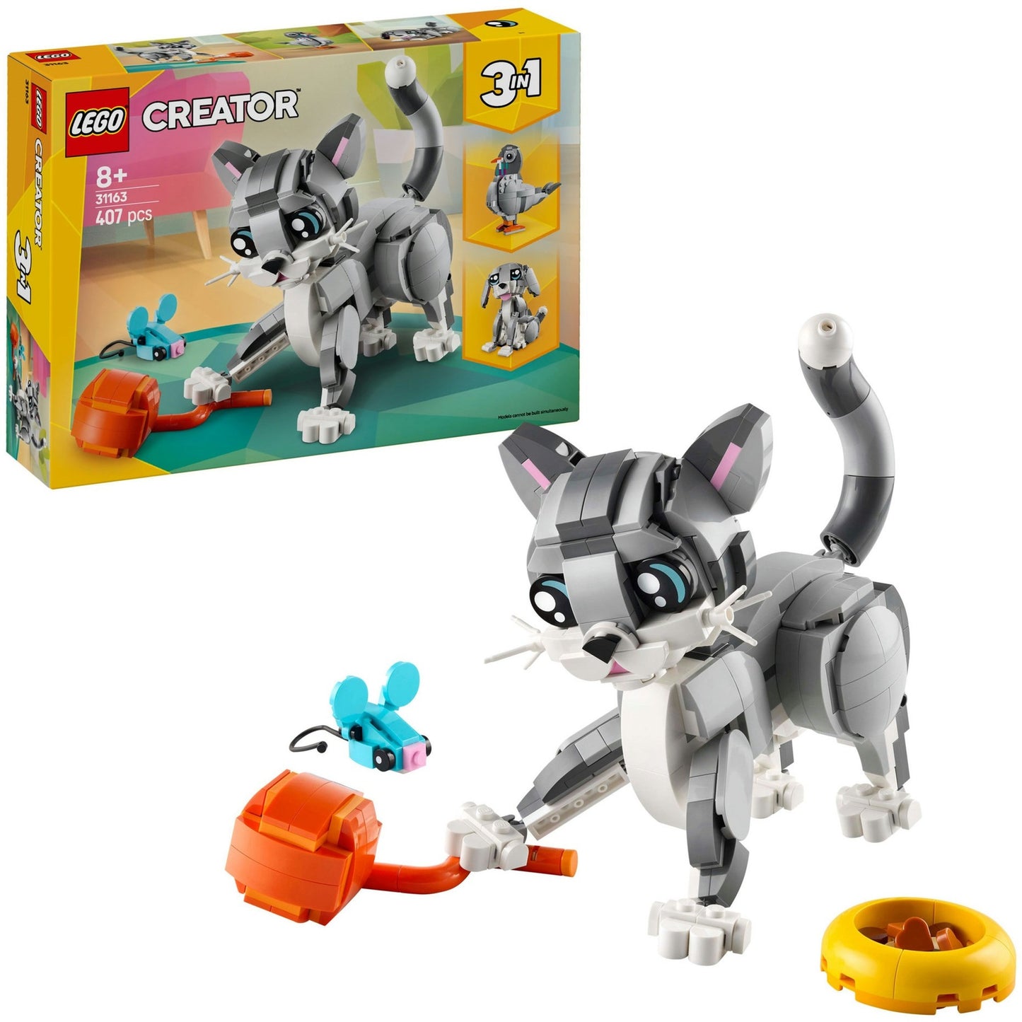 LEGO creator 31163 speelse kat
