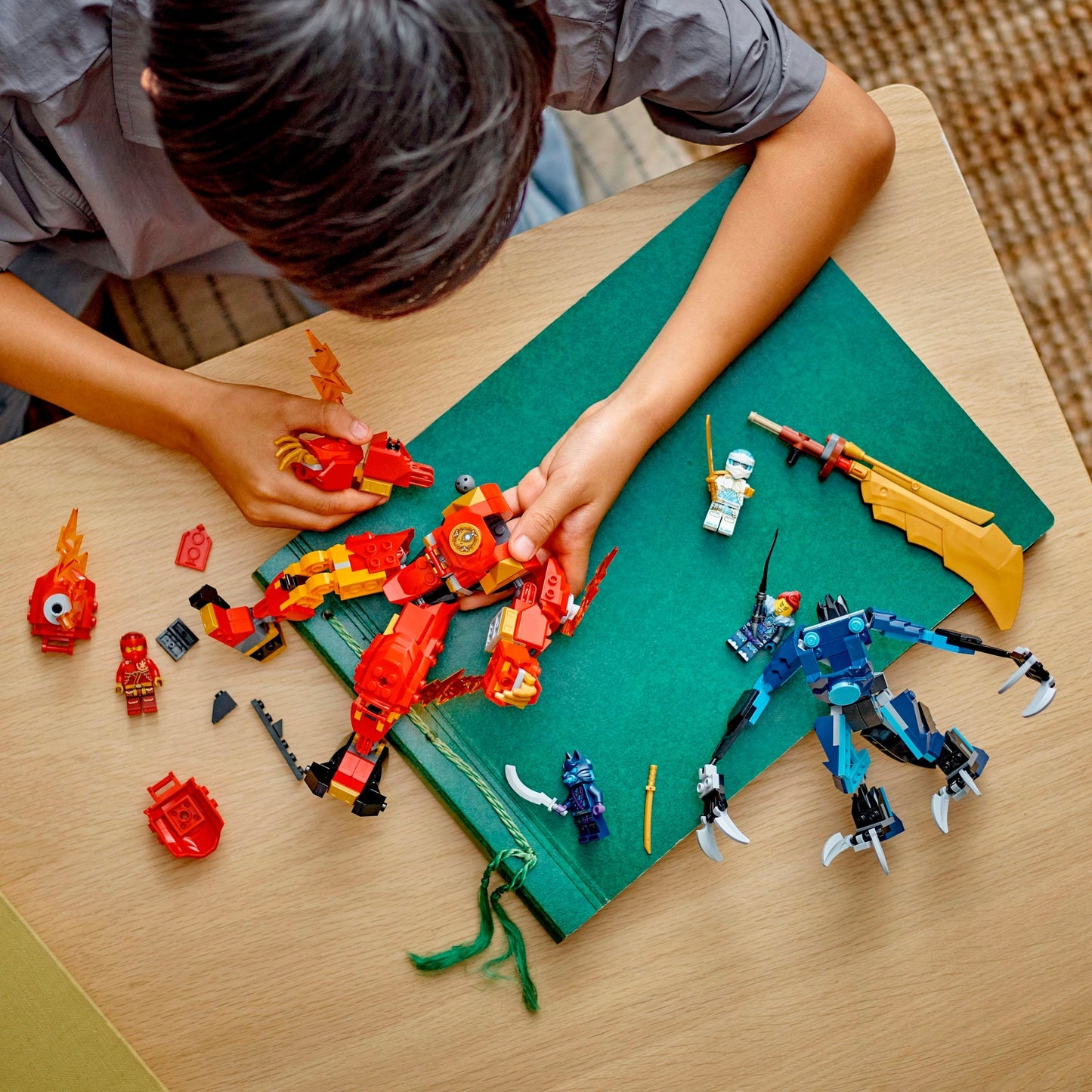 LEGO ninjago 71808 kais elementaire vuurmecha