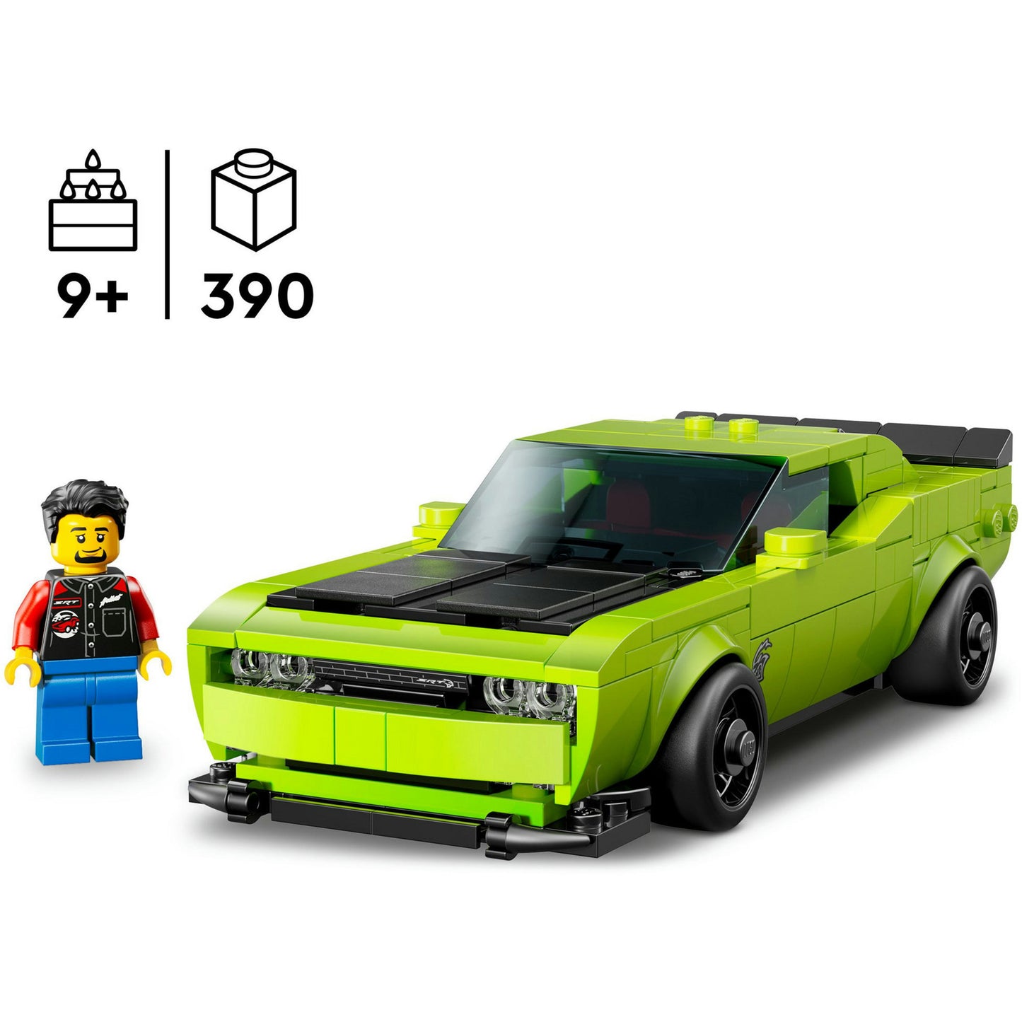 LEGO speed champions 77237 dodge challenger srt hellcat sportauto
