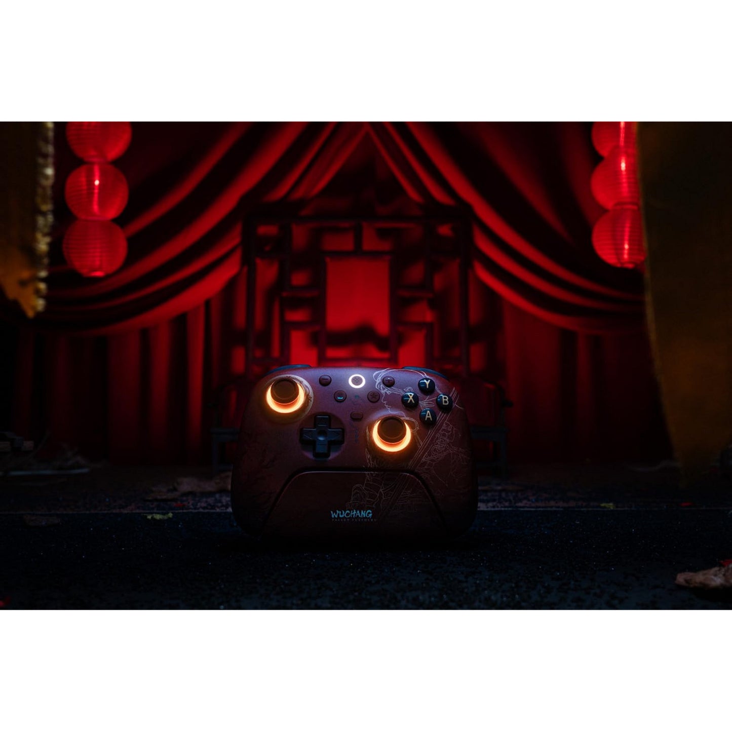 8BitDo ultimate 2 wireless controller - wuchang: fallen feathers (donkerrood, 2.4 ghz bluetooth, usb, pc)