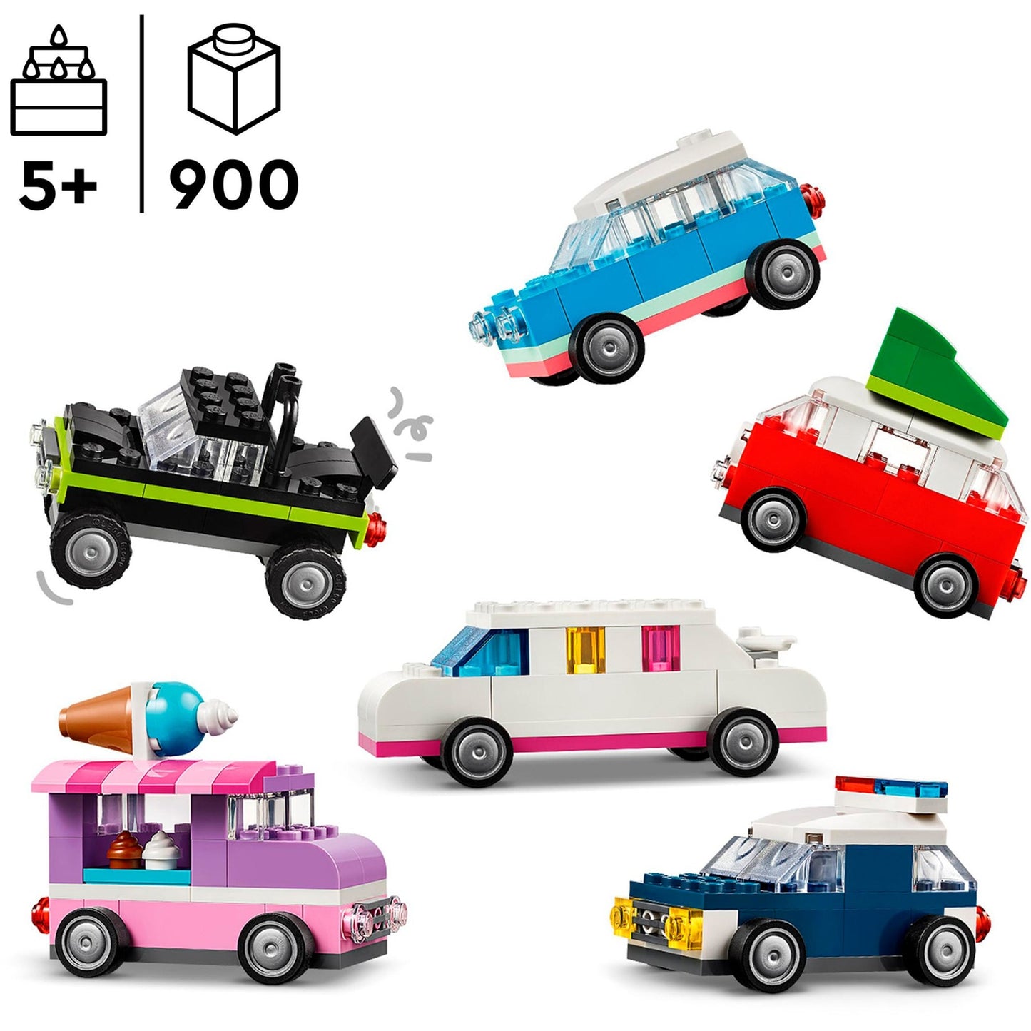 LEGO classic 11036 creatieve voertuigen
