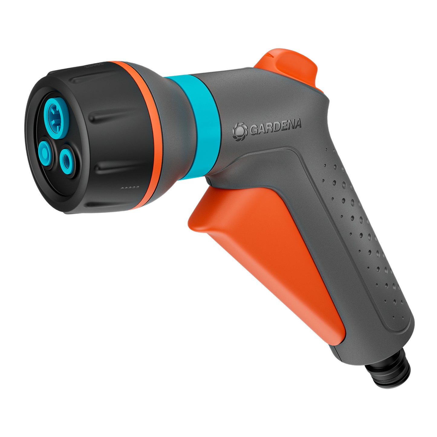 GARDENA classic compacte multifunctionele broes (grijs oranje, 18375-20)