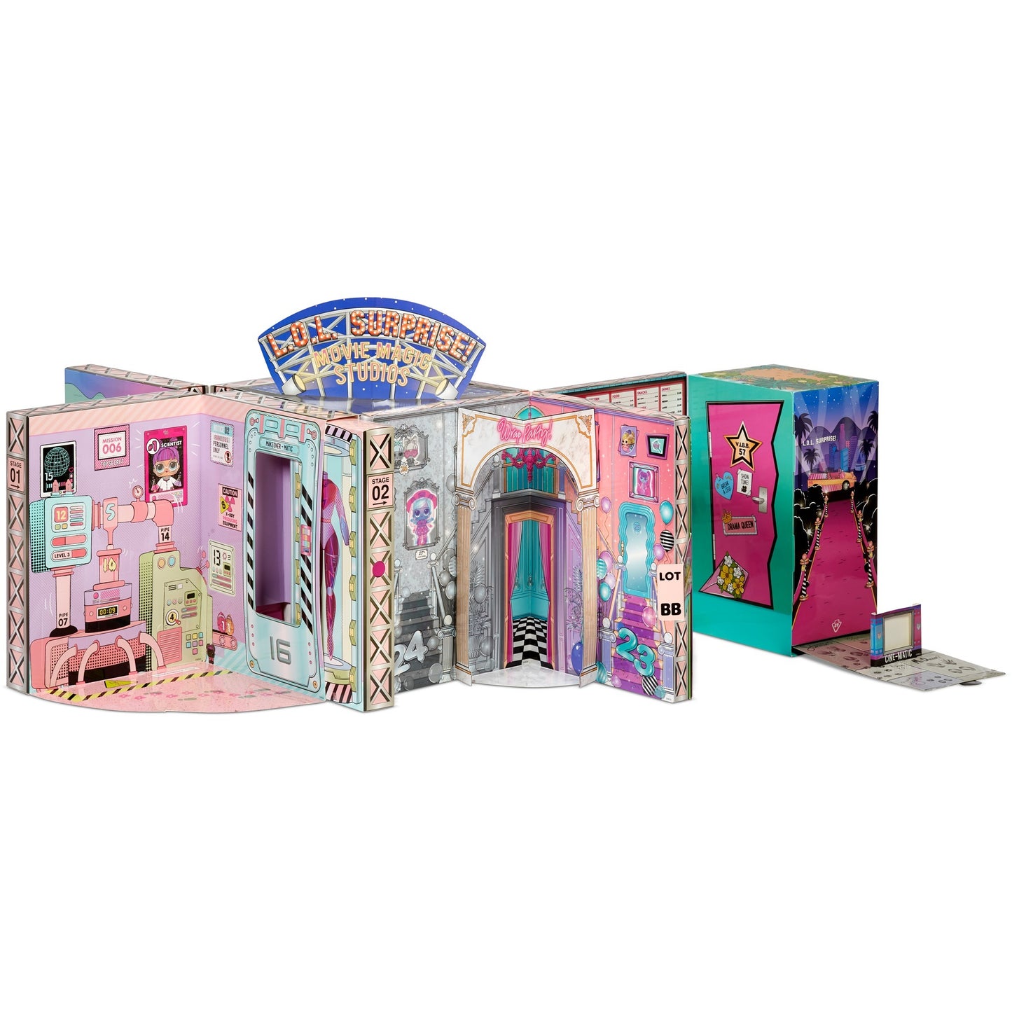 MGA Entertainment l.o.l. surprise! - o.m.g. movie magic studios playset pop