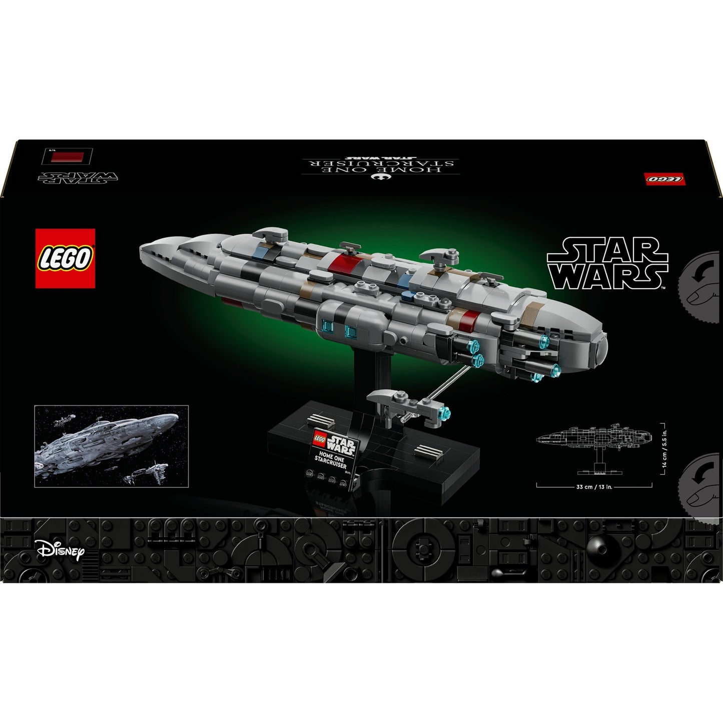 LEGO star wars 75405 home one starcruiser