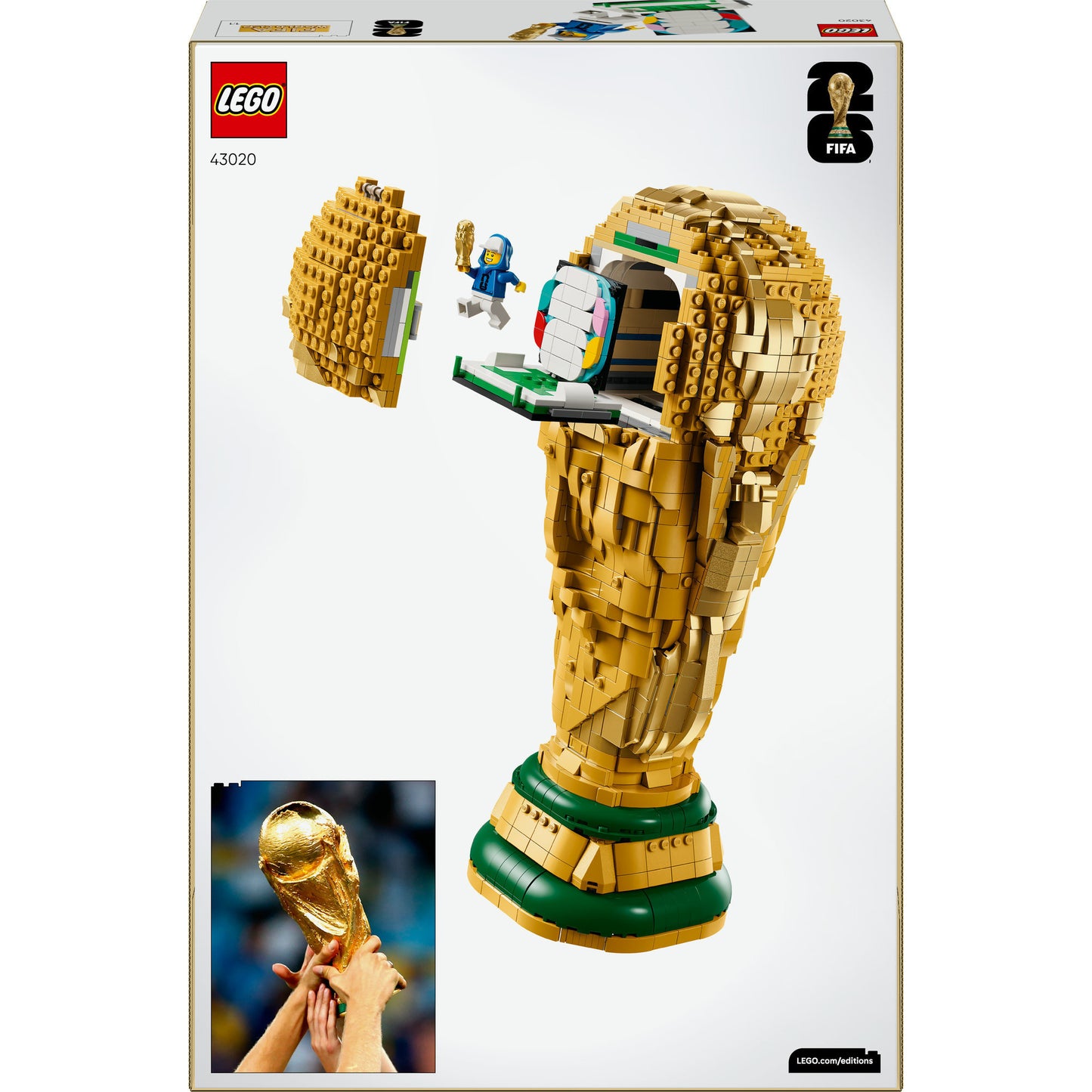 LEGO editions 43020 fifa world cup trofee