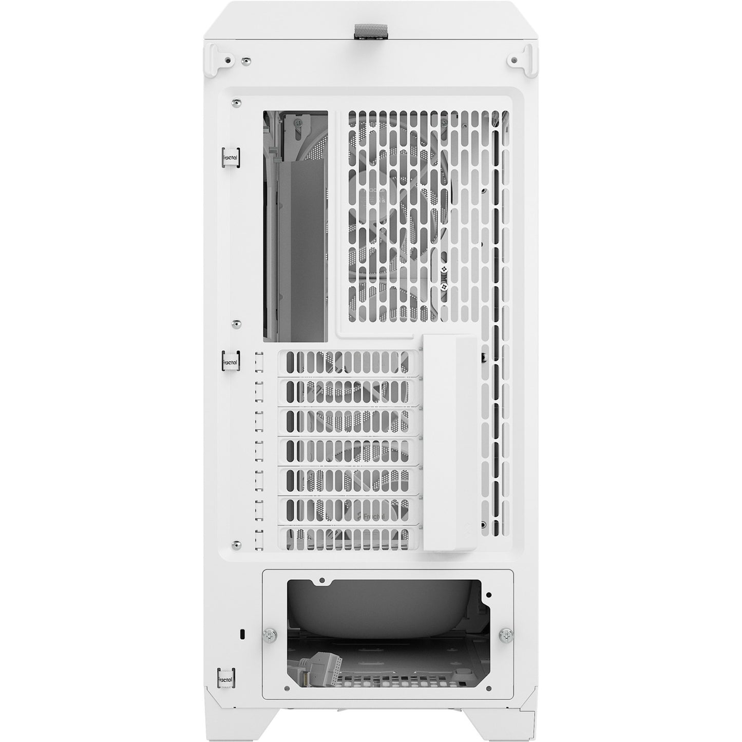 Fractal Design meshify 3 midi tower behuizing (wit | 2x usb-a | 1x usb-c | tempered glass)