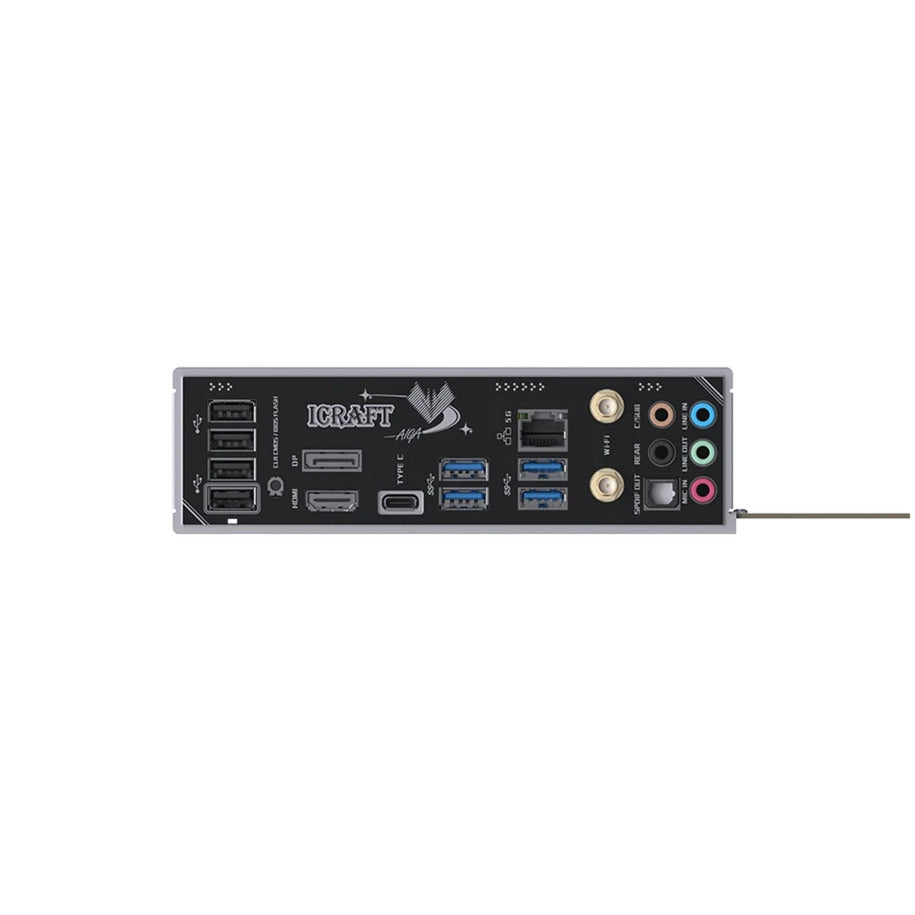 MAXSUN ms-icraft b850 aiga socket am5 moederbord (zwart, raid, 5.0 gb-lan, wlan, bt, sound, atx )