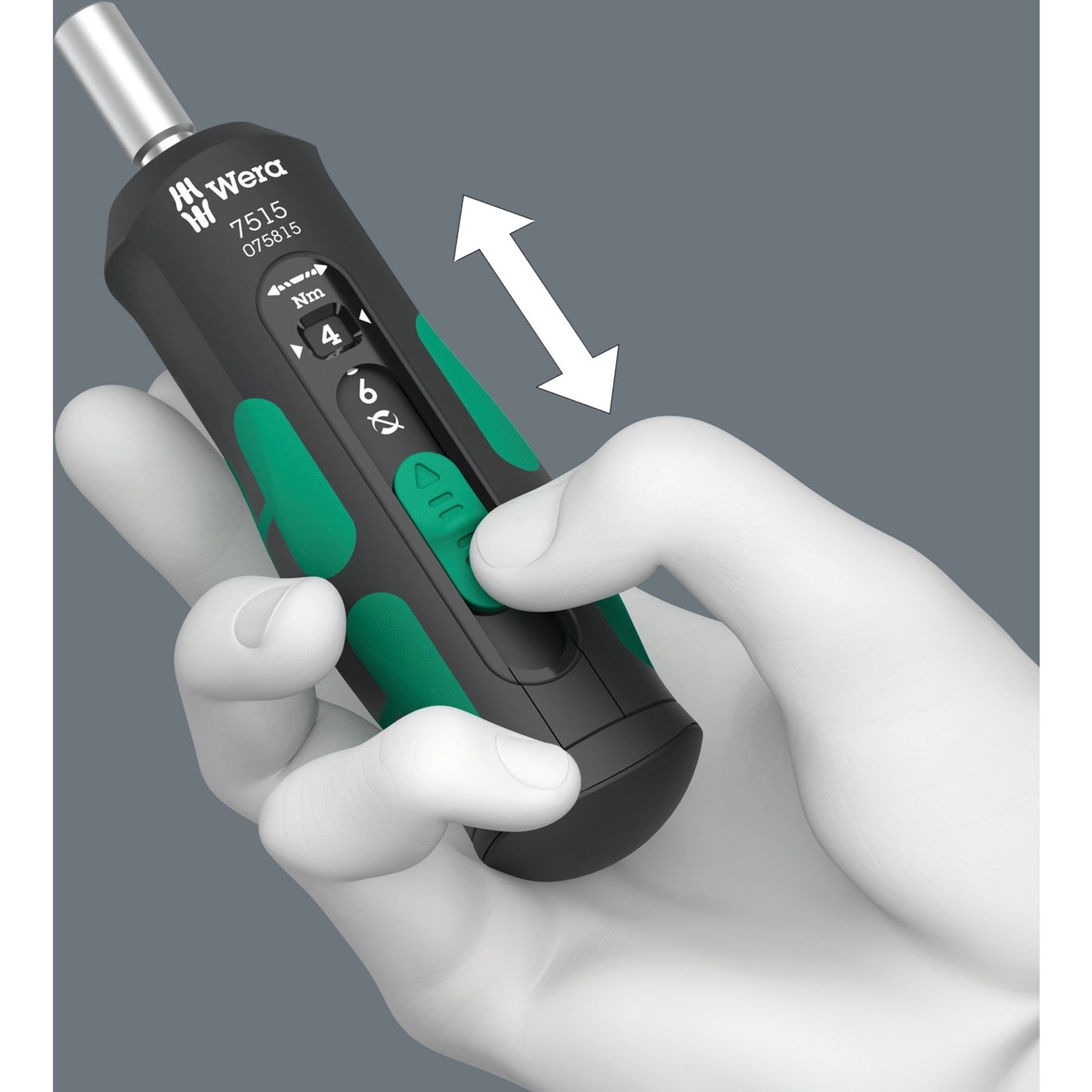Wera 7515 kraftform safe-torque speed draaimomentschroevendraaier (zwart groen, 2-6 nm)