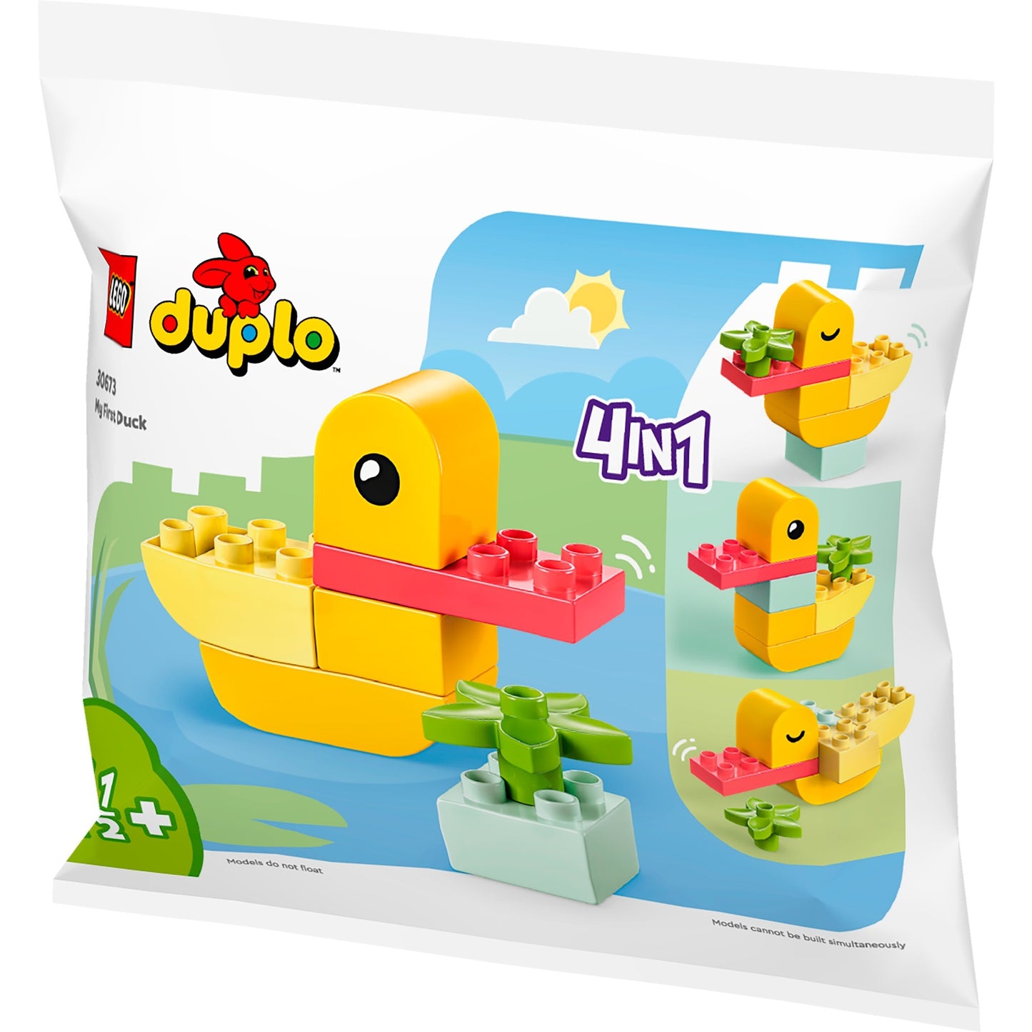 LEGO duplo - mijn eerste eend constructiespeelgoed (30673)
