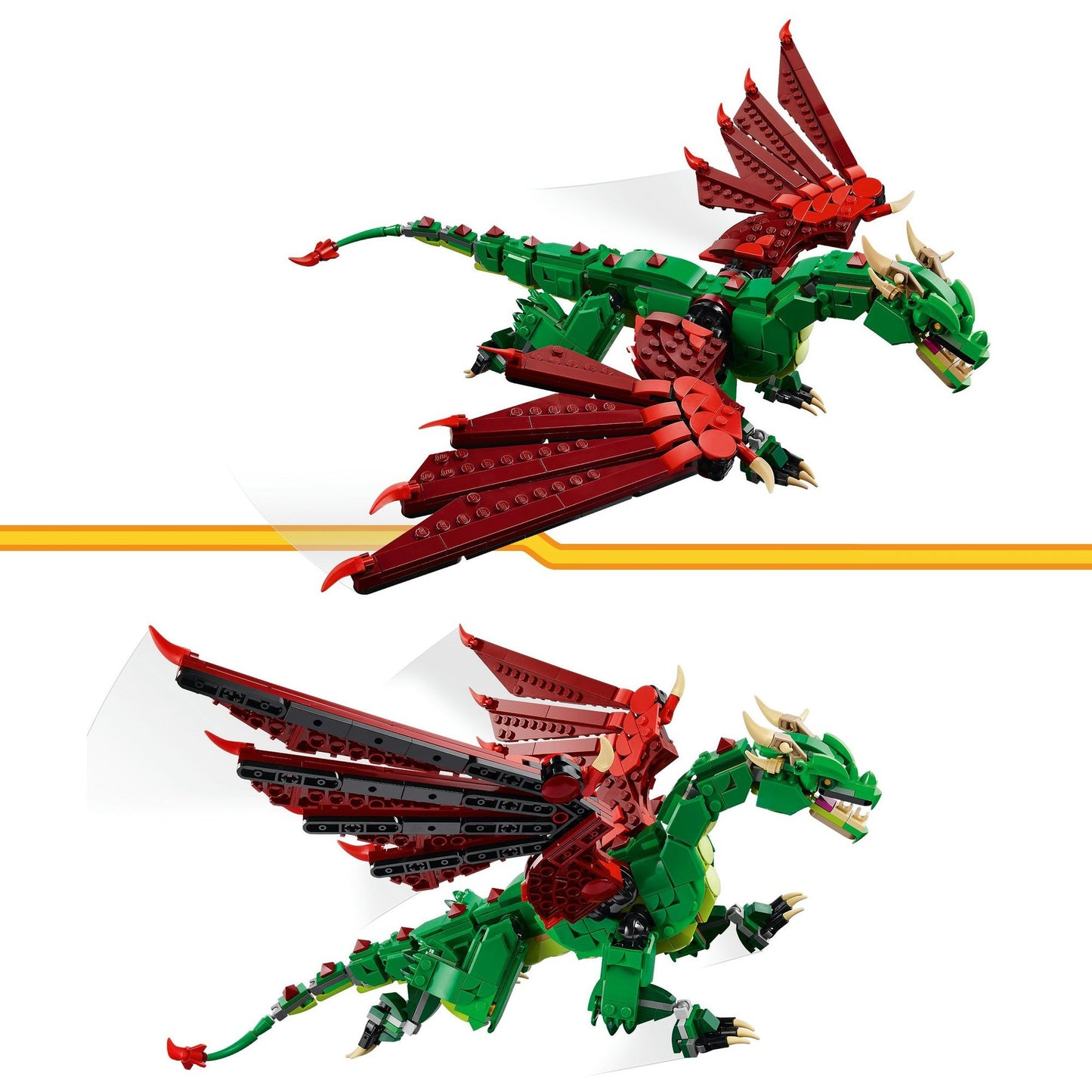 LEGO creator 31161 middeleeuwse draak