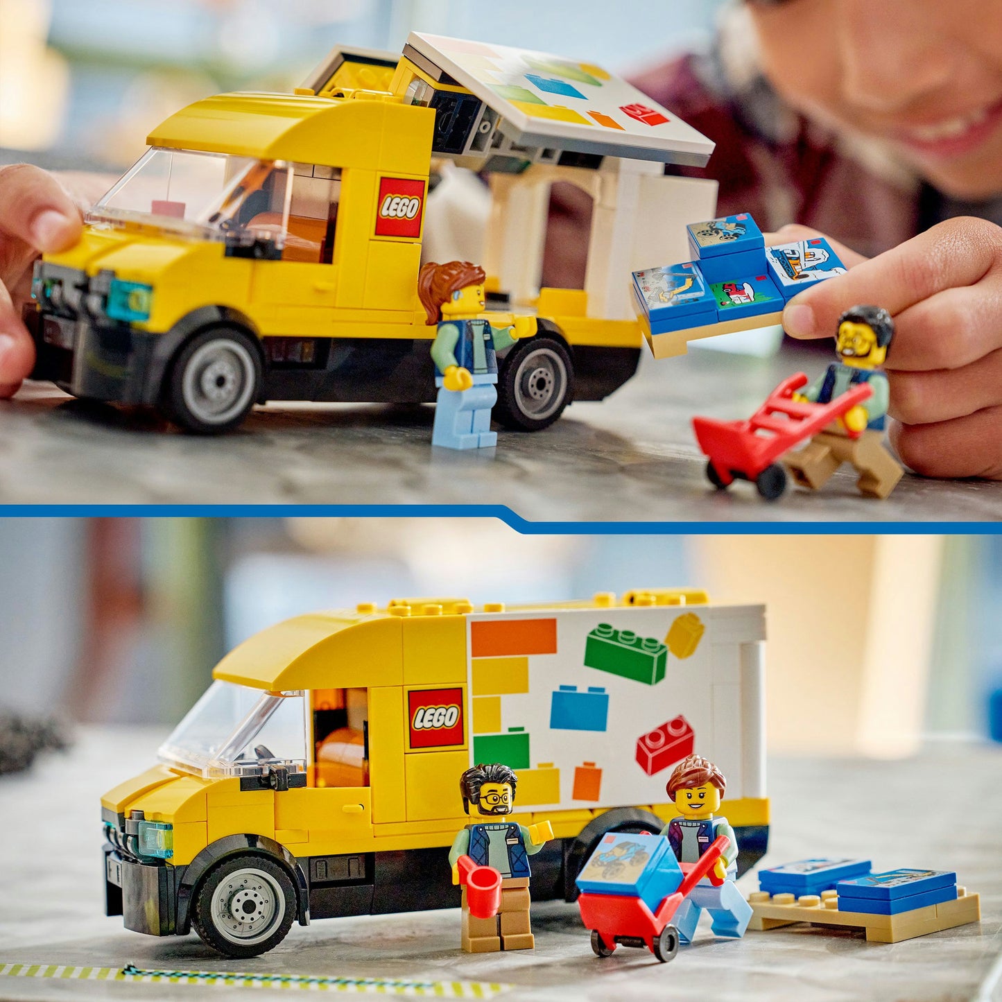 LEGO city 60500 de bestelwagen