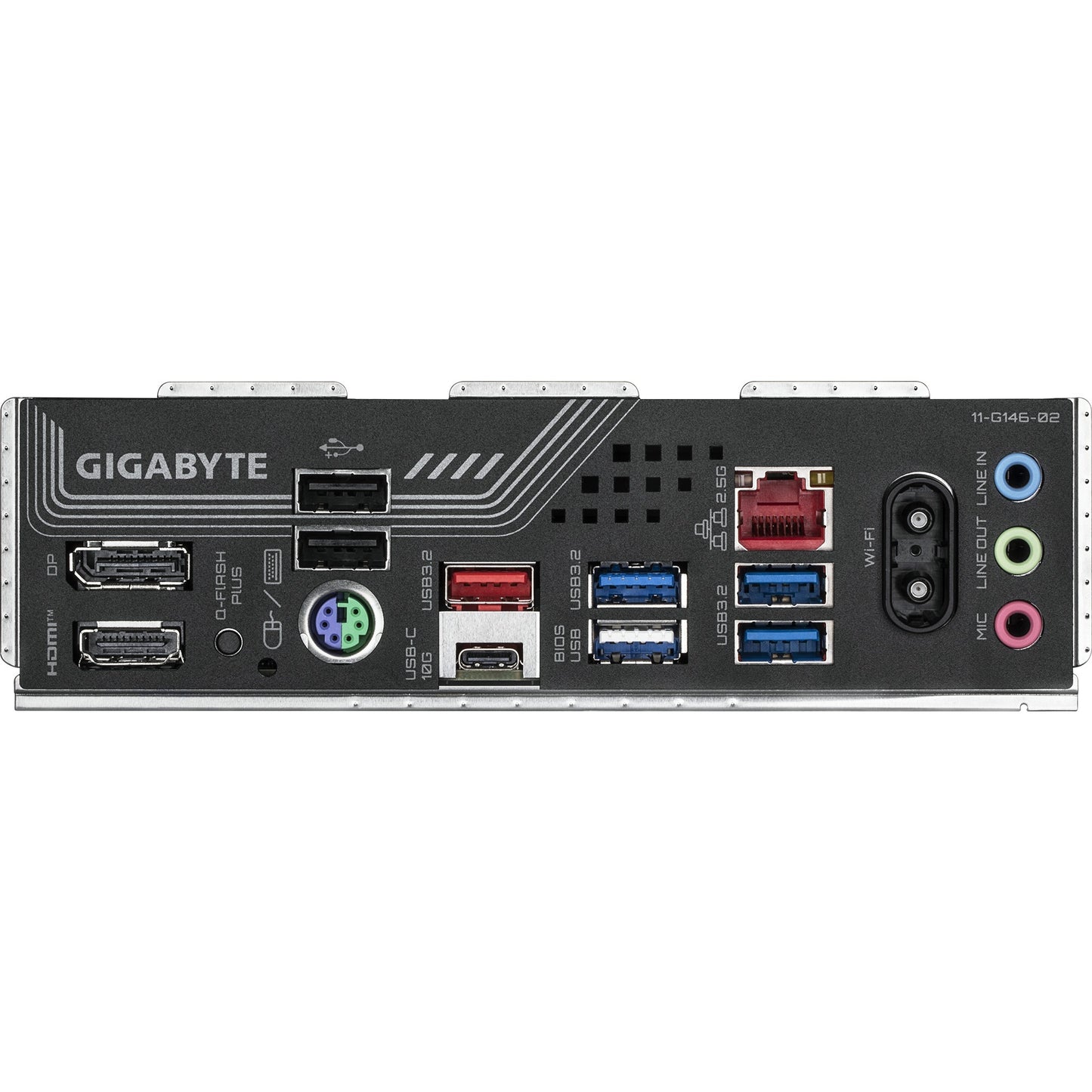 GIGABYTE b850 gaming x wifi6e socket am5 moederbord (zwart grijs, raid, 2,5gb-lan, wi-fi 6e, bt, sound, atx)
