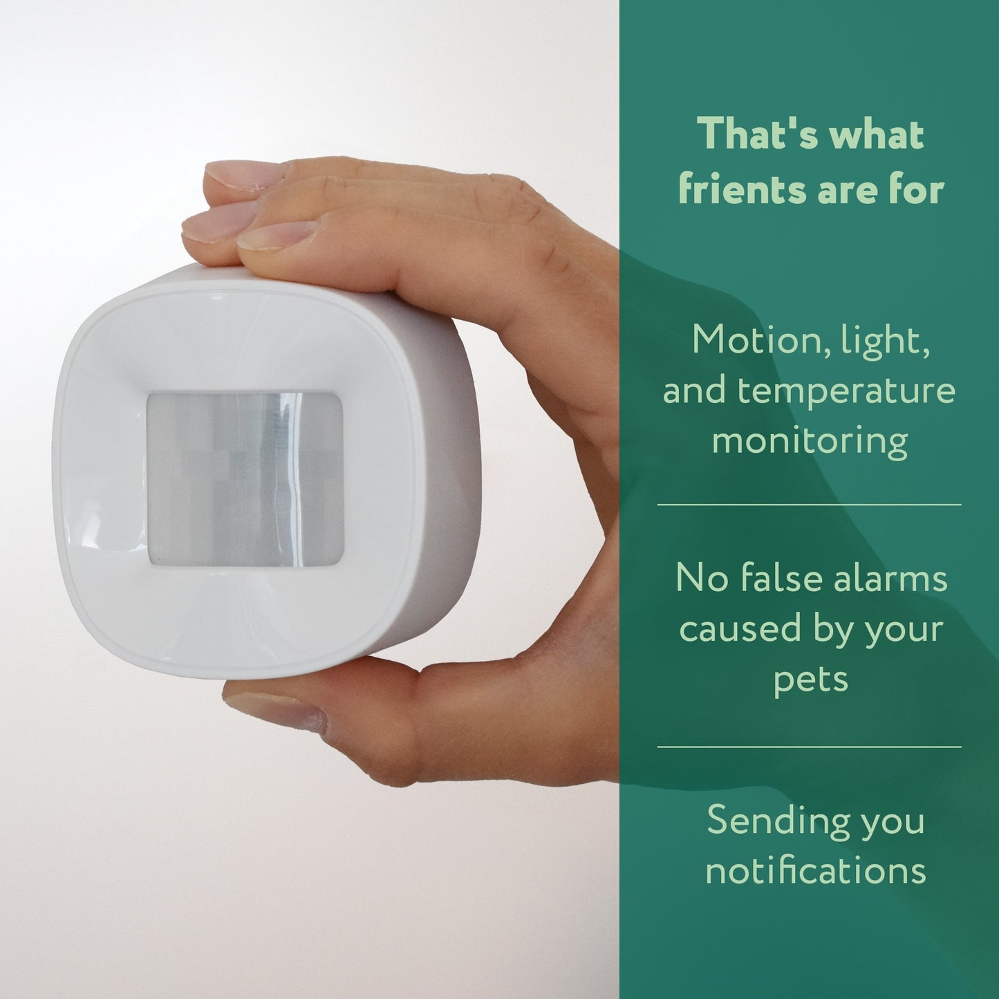 Frient Motion Sensor 2 Pet bewegingsmelder (Wit, Zigbee 3.0)