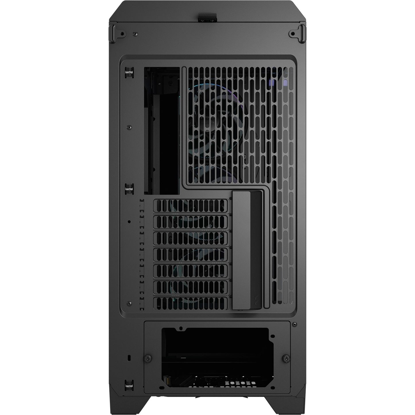 Fractal Design meshify 3 xl ambience pro rgb big tower behuizing (zwart | 2x usb-a | 1x usb-c | rgb | tempered glass)