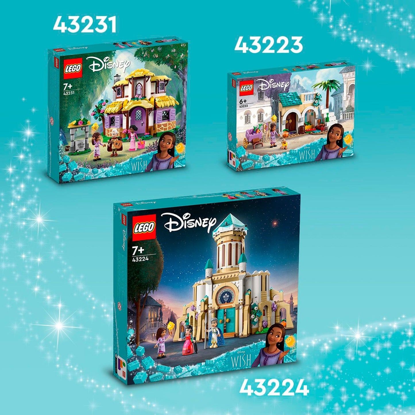 LEGO disney - asha's huisje constructiespeelgoed (43231)