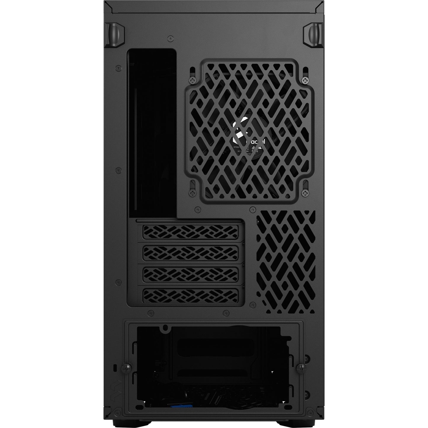 Fractal Design define 7 mini black solid midi tower behuizing (zwart | 4x usb-a | 1x usb-c)