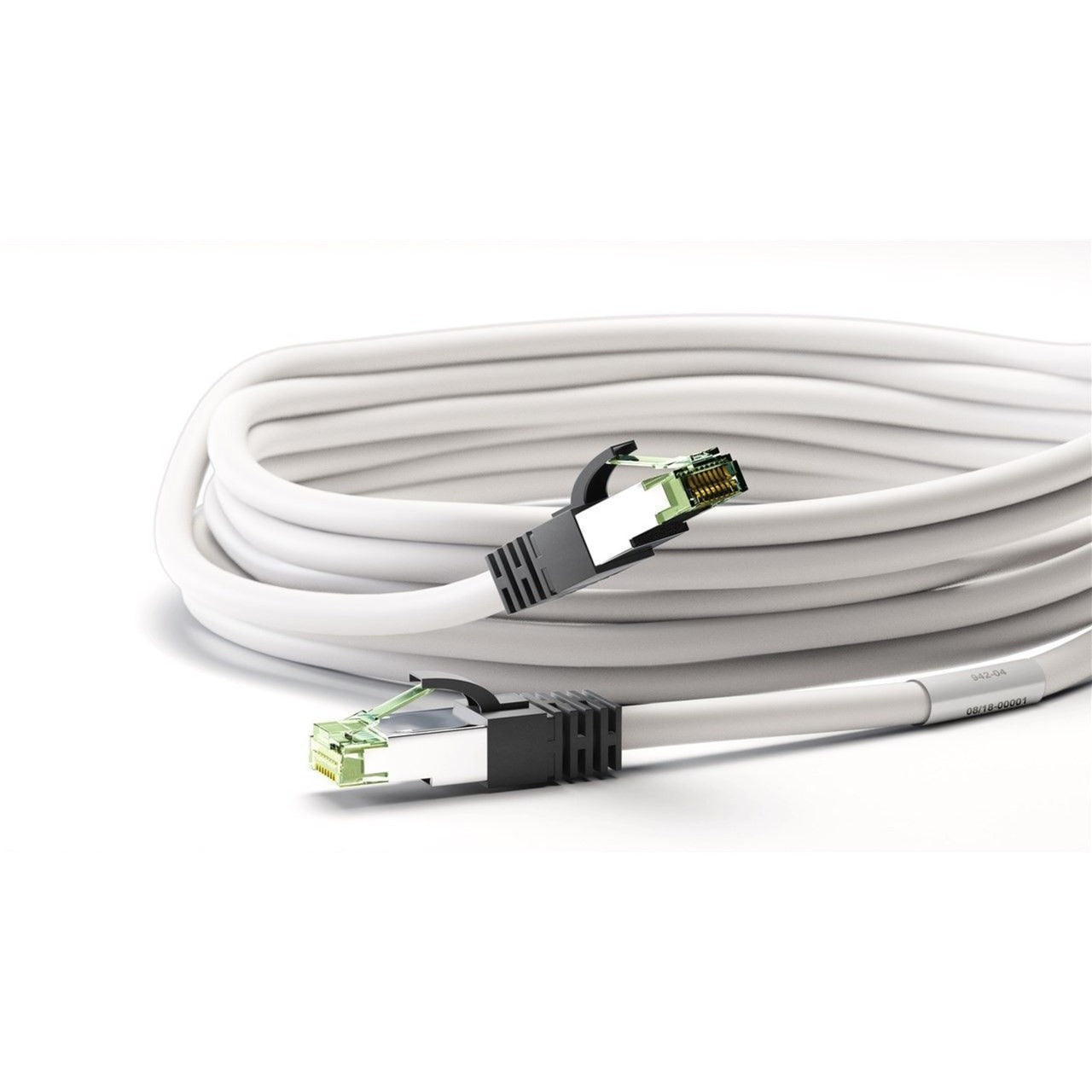 Goobay patchkabel cat.8.1 s ftp (wit, 2 meter)