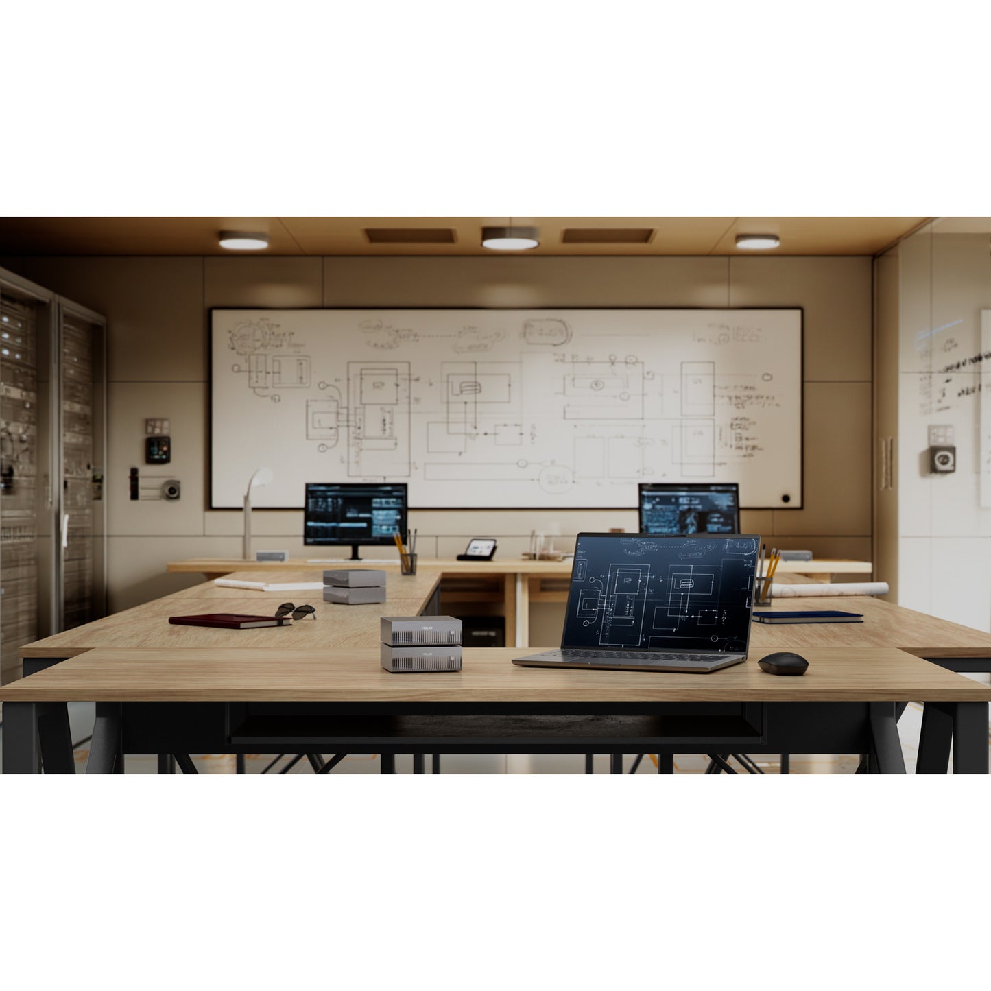 ASUS ascent gx10 arm v9.2-a 128 2 mini-pc (donkergrijs | nvidia gb10 grace blackwell | dgx spark | nvlink-c2c | 128 gb | 2 tb ssd)