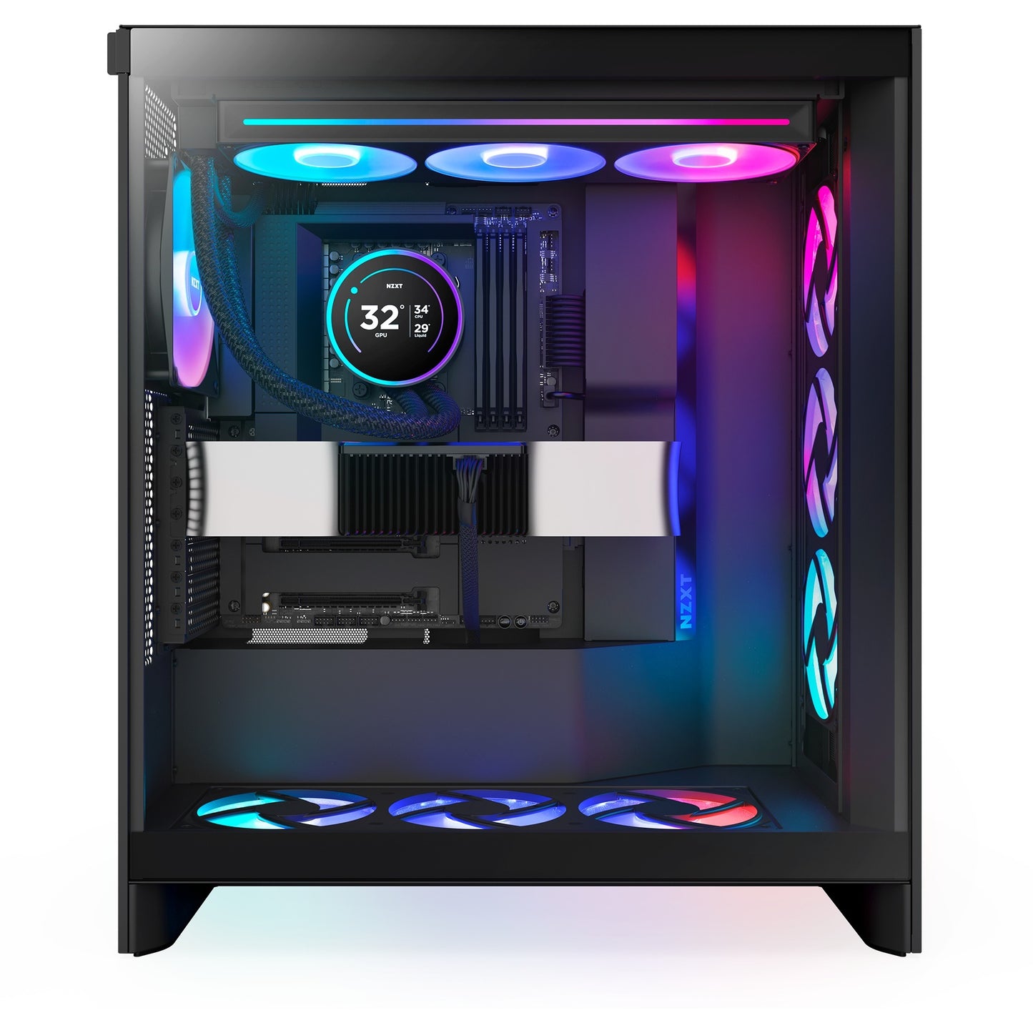 NZXT kraken elite 360 rgb waterkoeling (zwart)