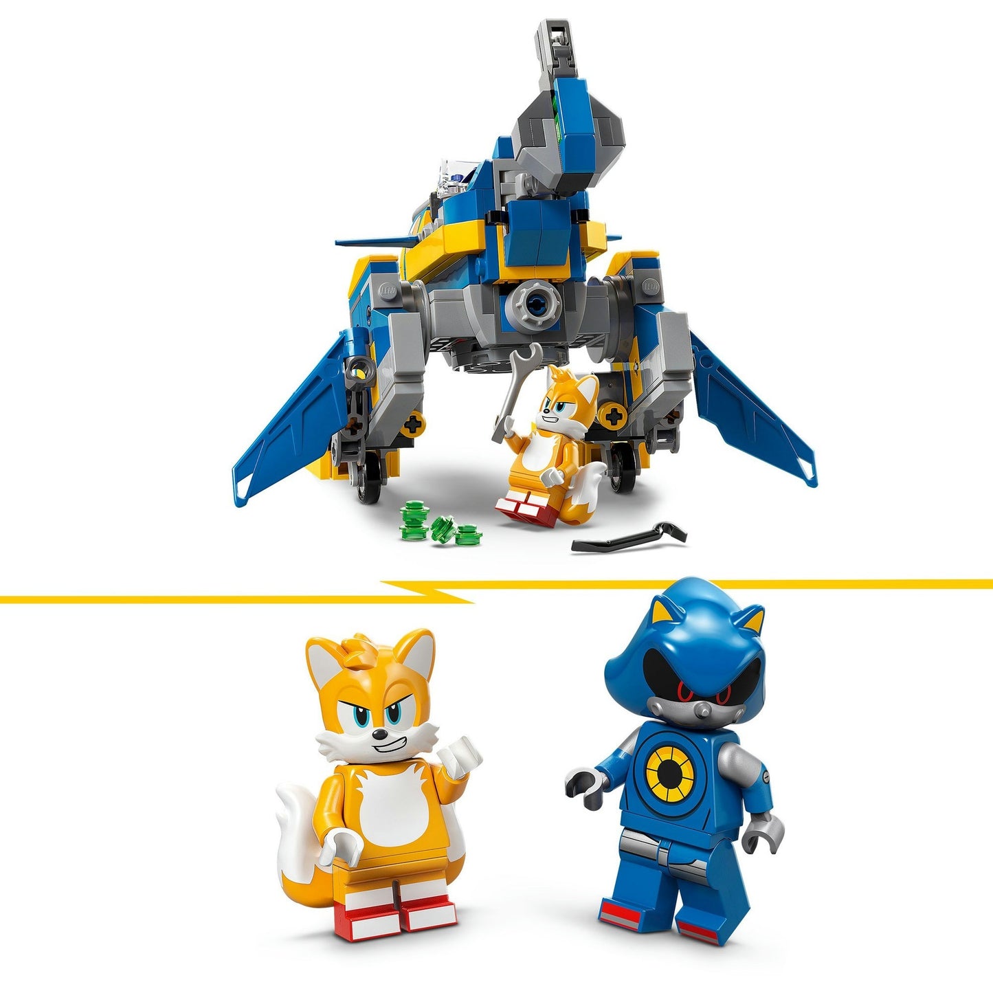 LEGO sonic the hedgehog 77002 cyclone vs. metal sonic