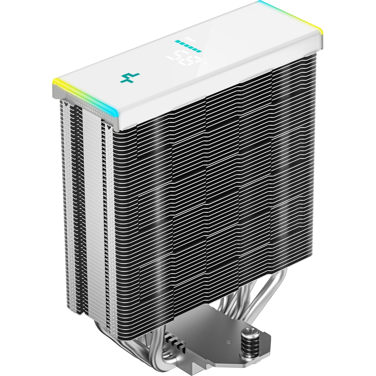 DeepCool ak400 digital se rgb cpu-koeler (wit)