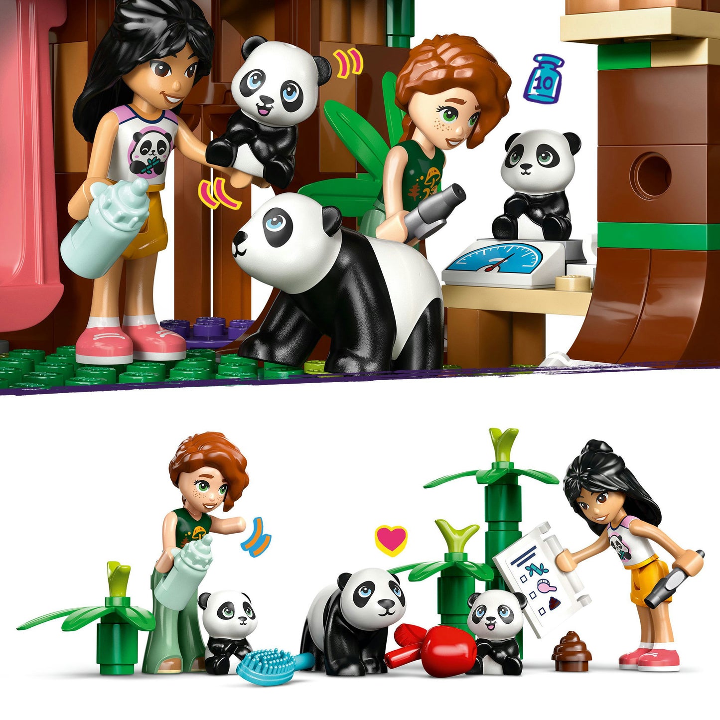 LEGO friends 42648 de pandaopvang