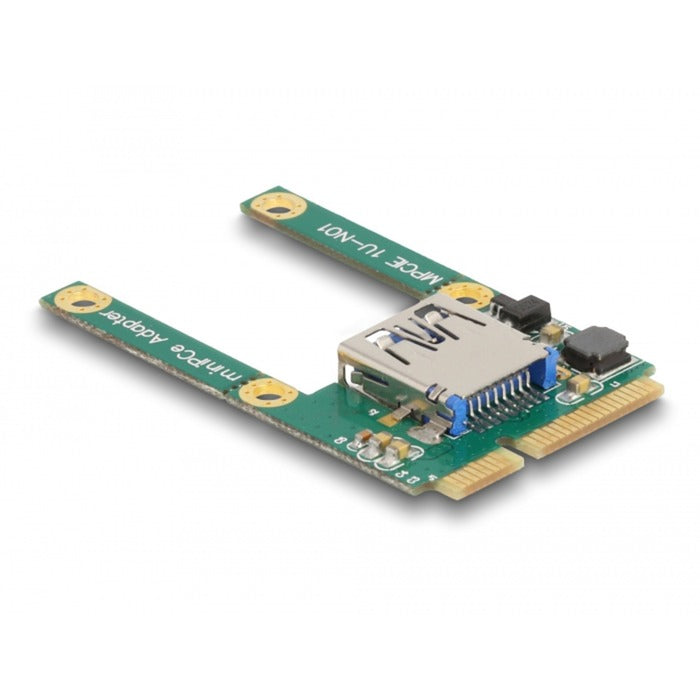 DeLOCK mini pcie i o 1 x usb 2.0 type-a female full size half size controller