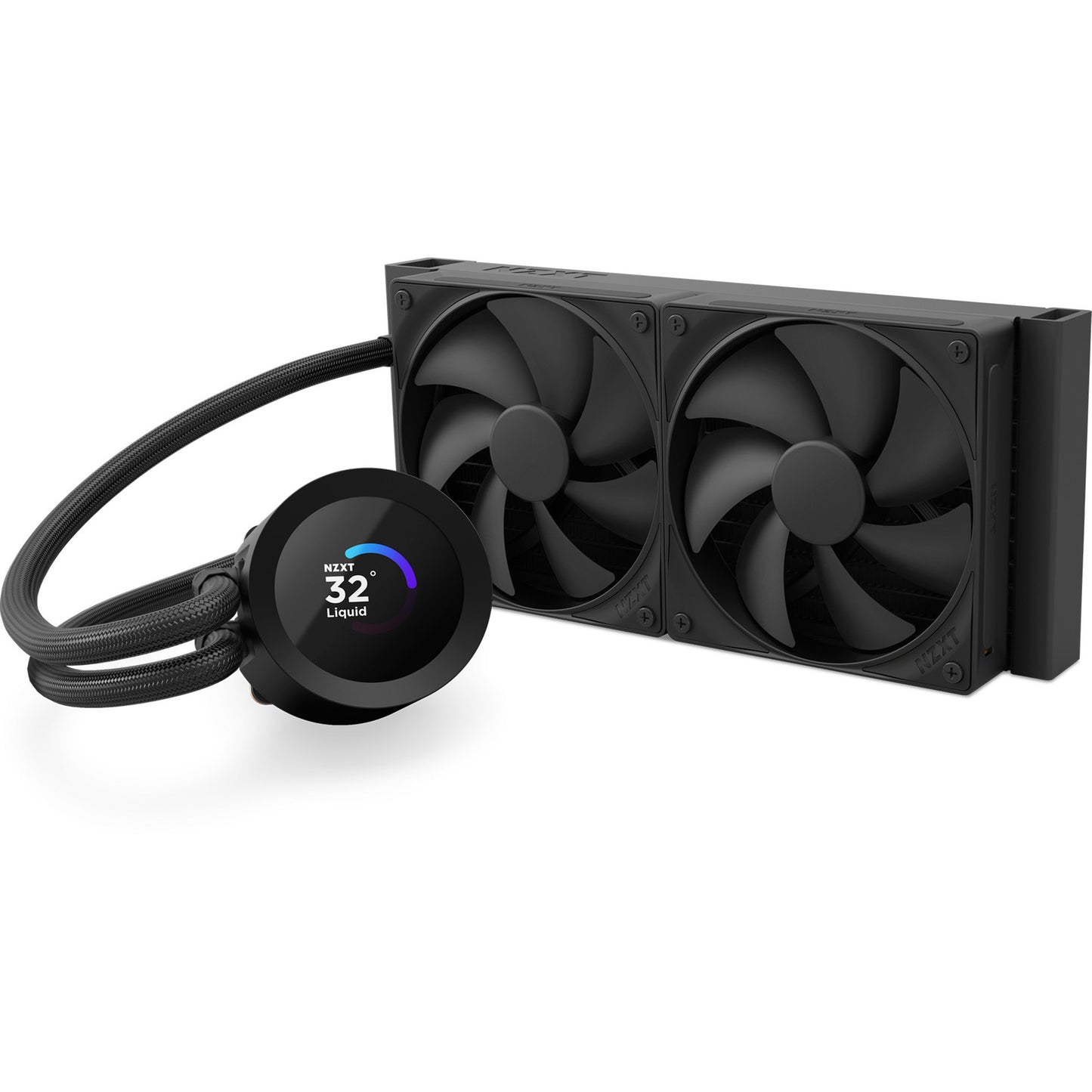 NZXT kraken plus 240 waterkoeling (zwart)