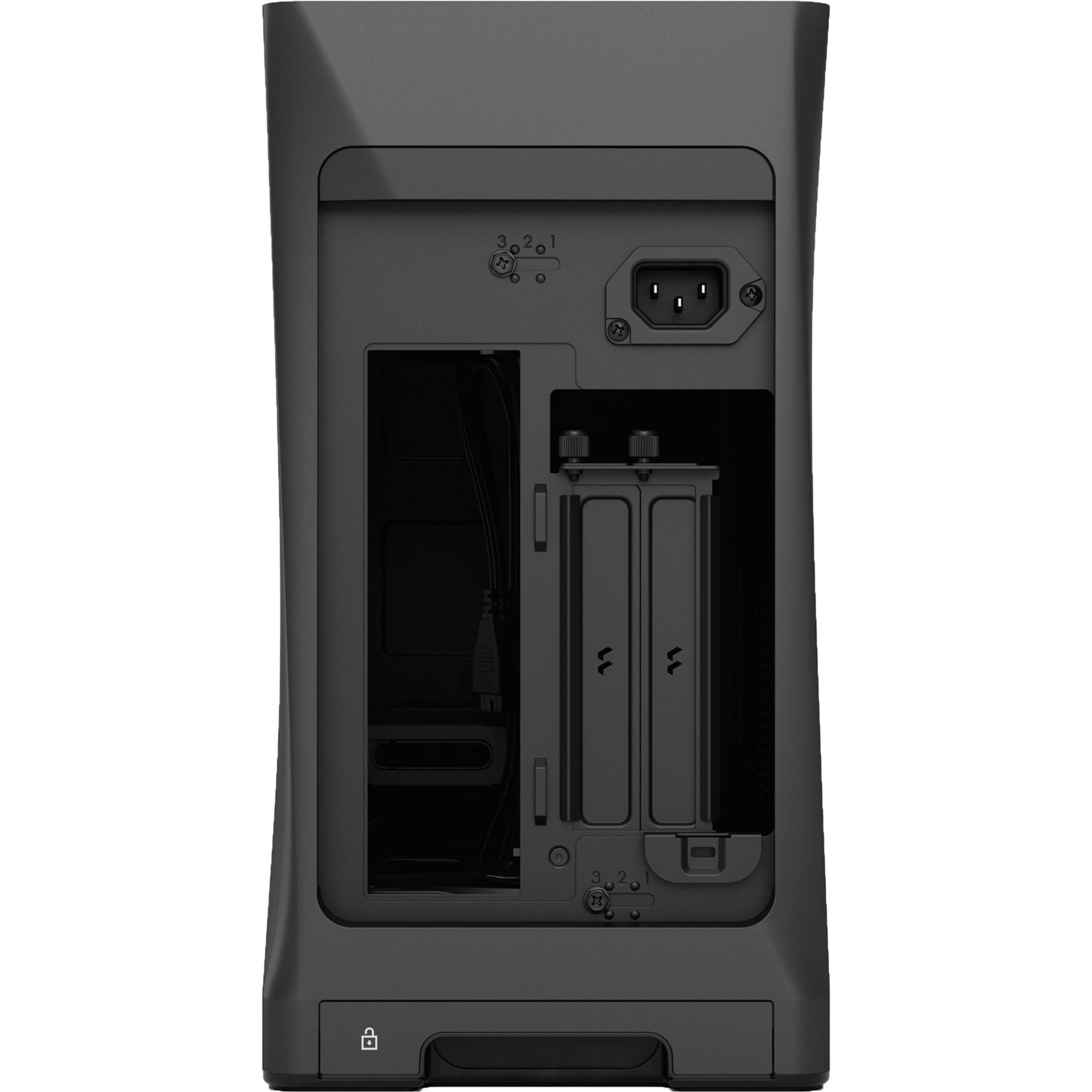 Fractal Design era 2 charcoal mini tower behuizing (donkergrijs | 2x usb-a | 1x usb-c)
