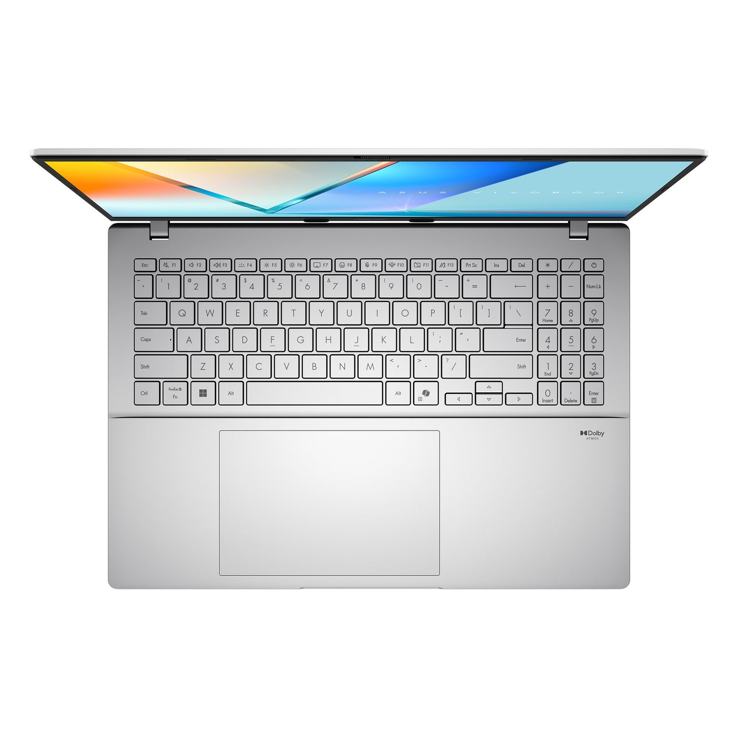 ASUS vivobook s16 s3607aa-sh016w 16 copilot+ laptop (zilver | ultra 7 355 | intel arc graphics | 32 gb | 1 tb ssd | oled)