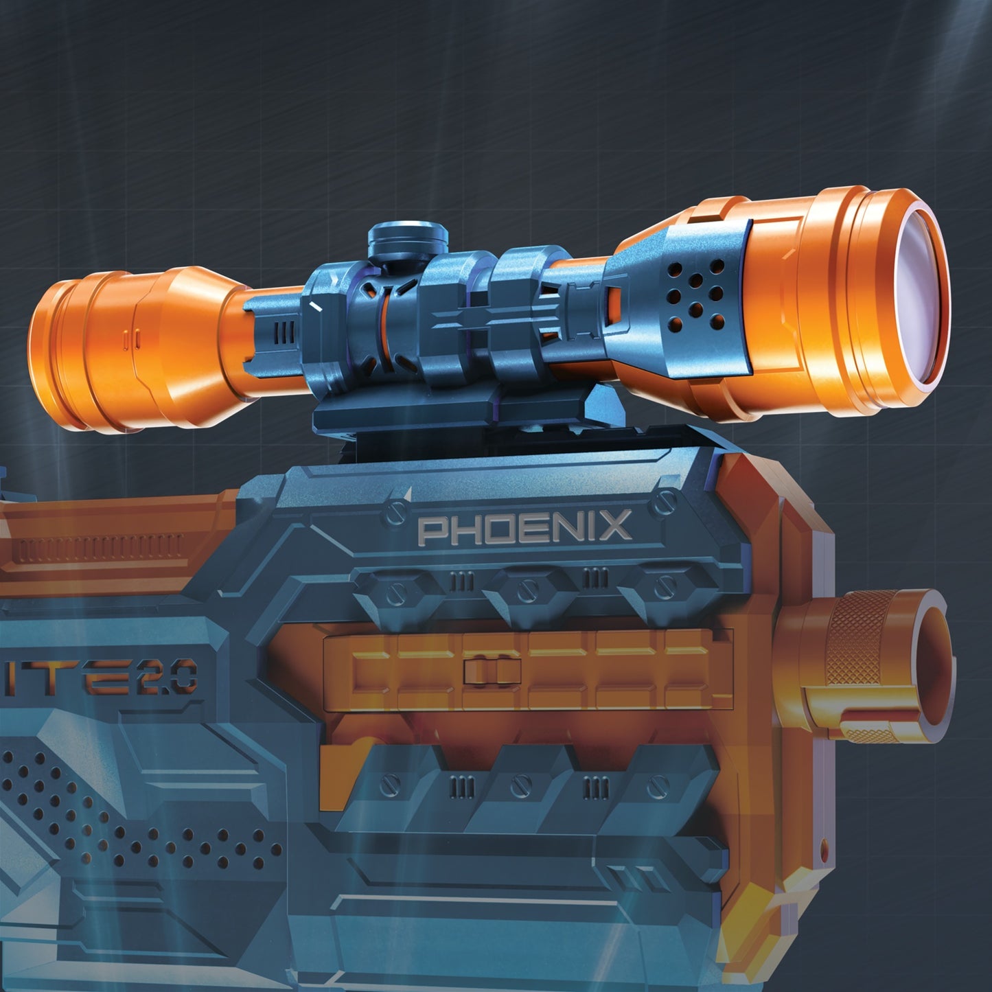 Hasbro NERF elite 2.0 phoenix cs-6 nerf-gun