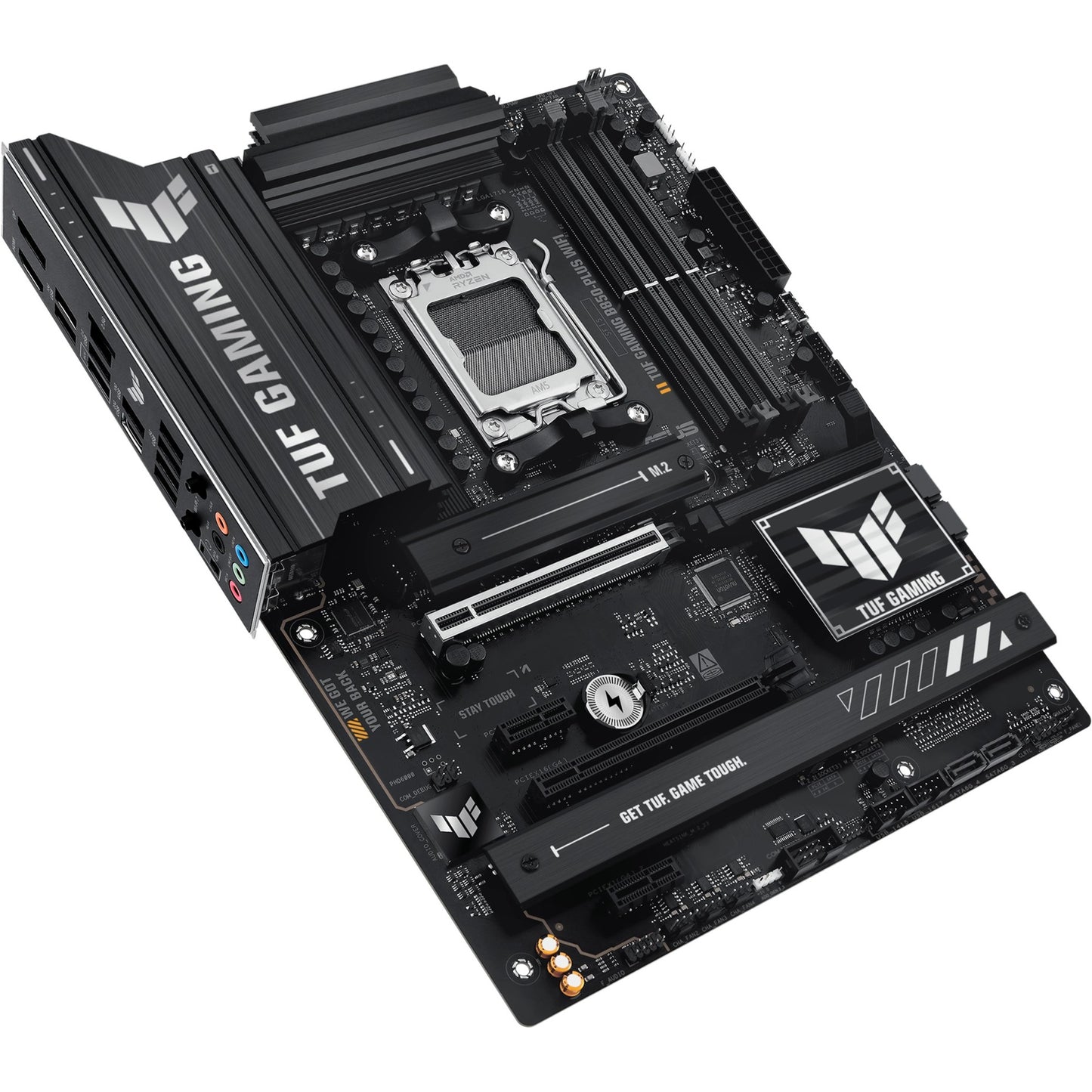ASUS tuf gaming b850-plus wifi socket am5 moederbord (raid, 2.5gb-lan, wi-fi 7, bt, sound, atx)