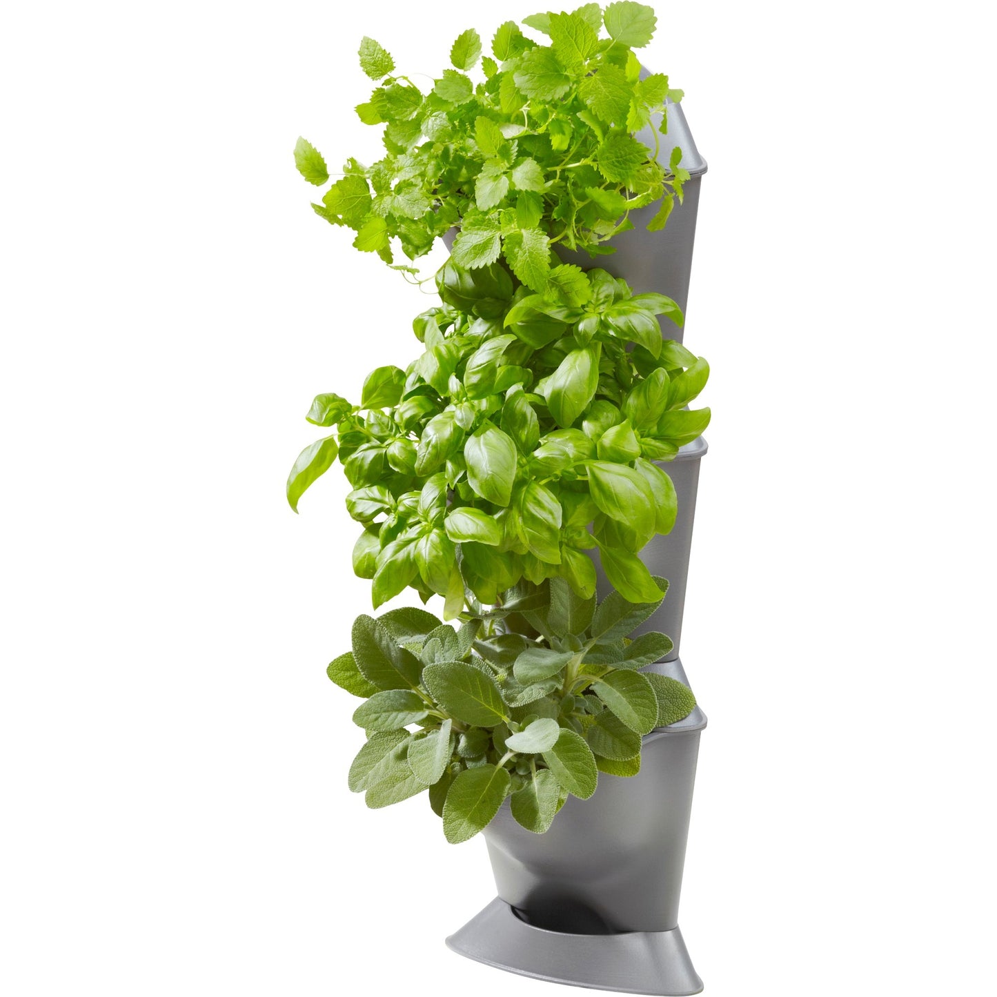 GARDENA natureup! basisset hoek plantenbak (grijs, 13153-20)