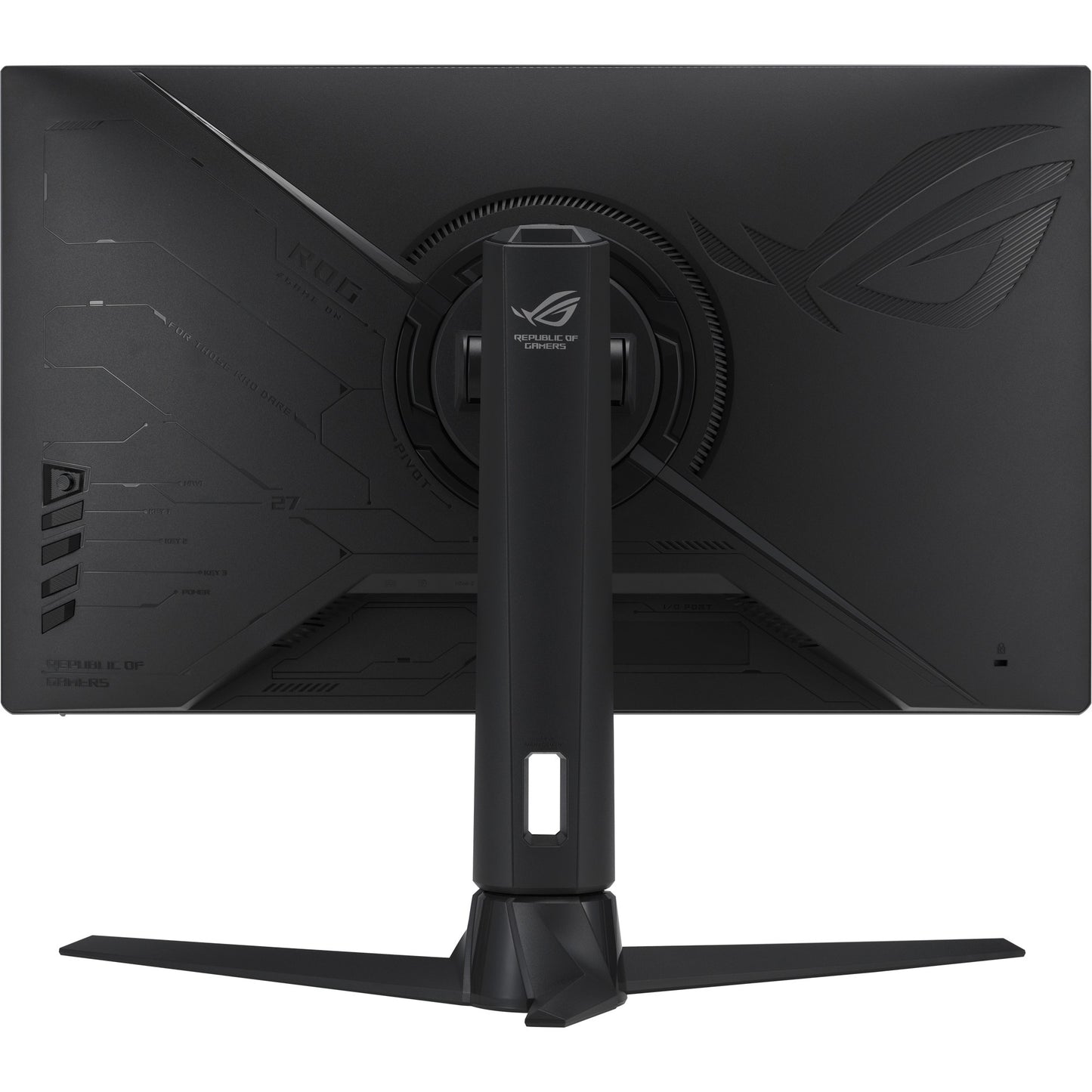 ASUS rog strix xg27aqmr 27 gaming monitor (zwart, 2x hdmi, 1x displayport, 2x usb-a, 300 hz)