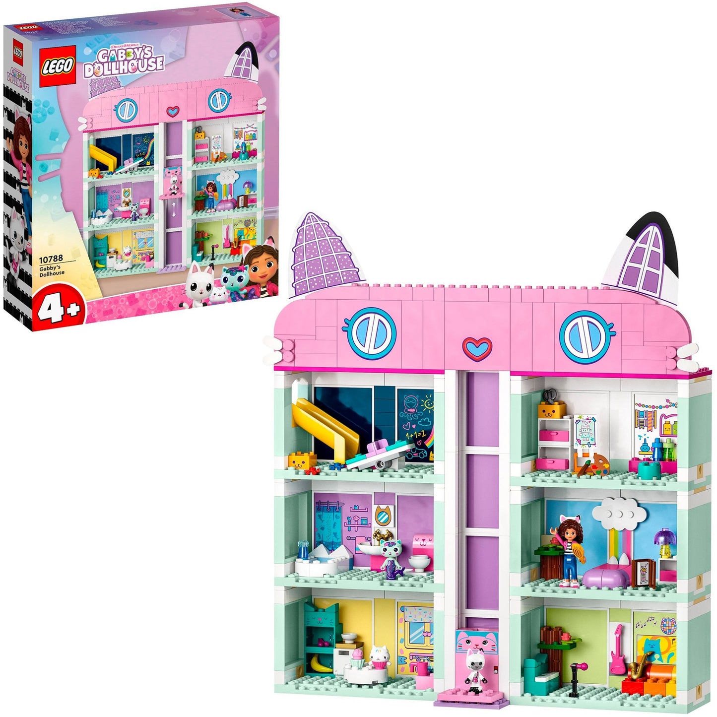 LEGO gabby's poppenhuis - gabby's poppenhuis constructiespeelgoed (10788)