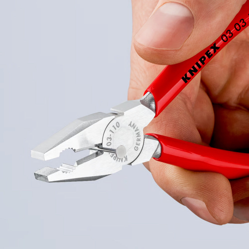 KNIPEX mini-kombitang combinatietang (rood)