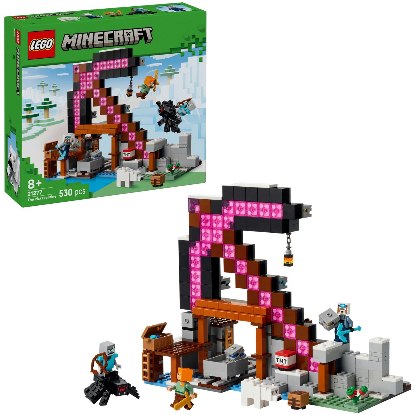 LEGO minecraft 21277 de pikhouweelmijn