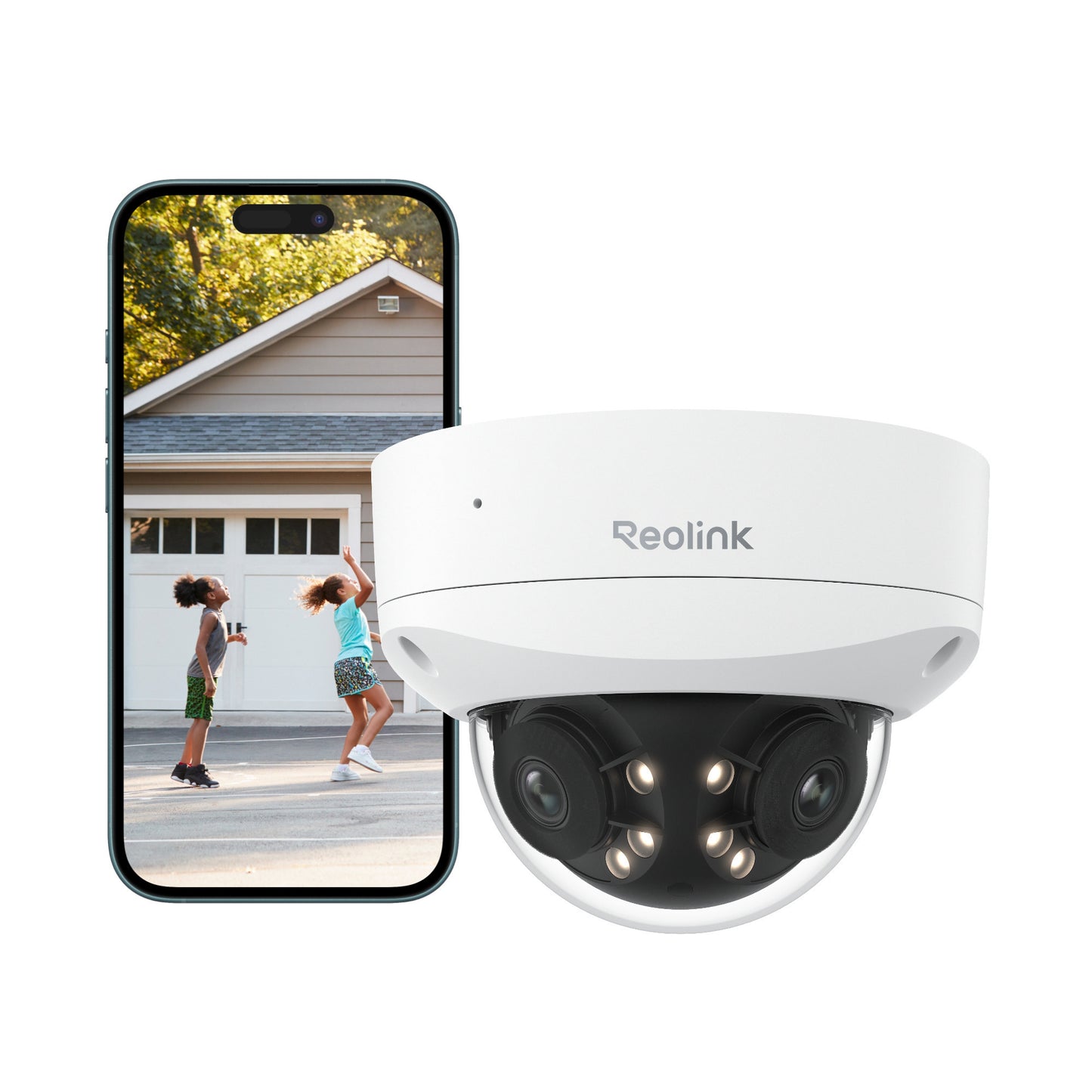 Reolink P737-A beveiligingscamera (Wit, 4K UHD, 8MP, PoE)