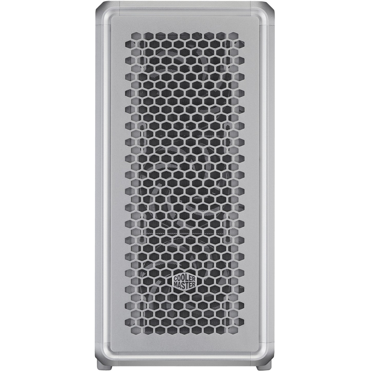 Cooler Master masterframe 600 midi tower behuizing (zilver | 2x usb-a | 1x usb-c | tempered glass)