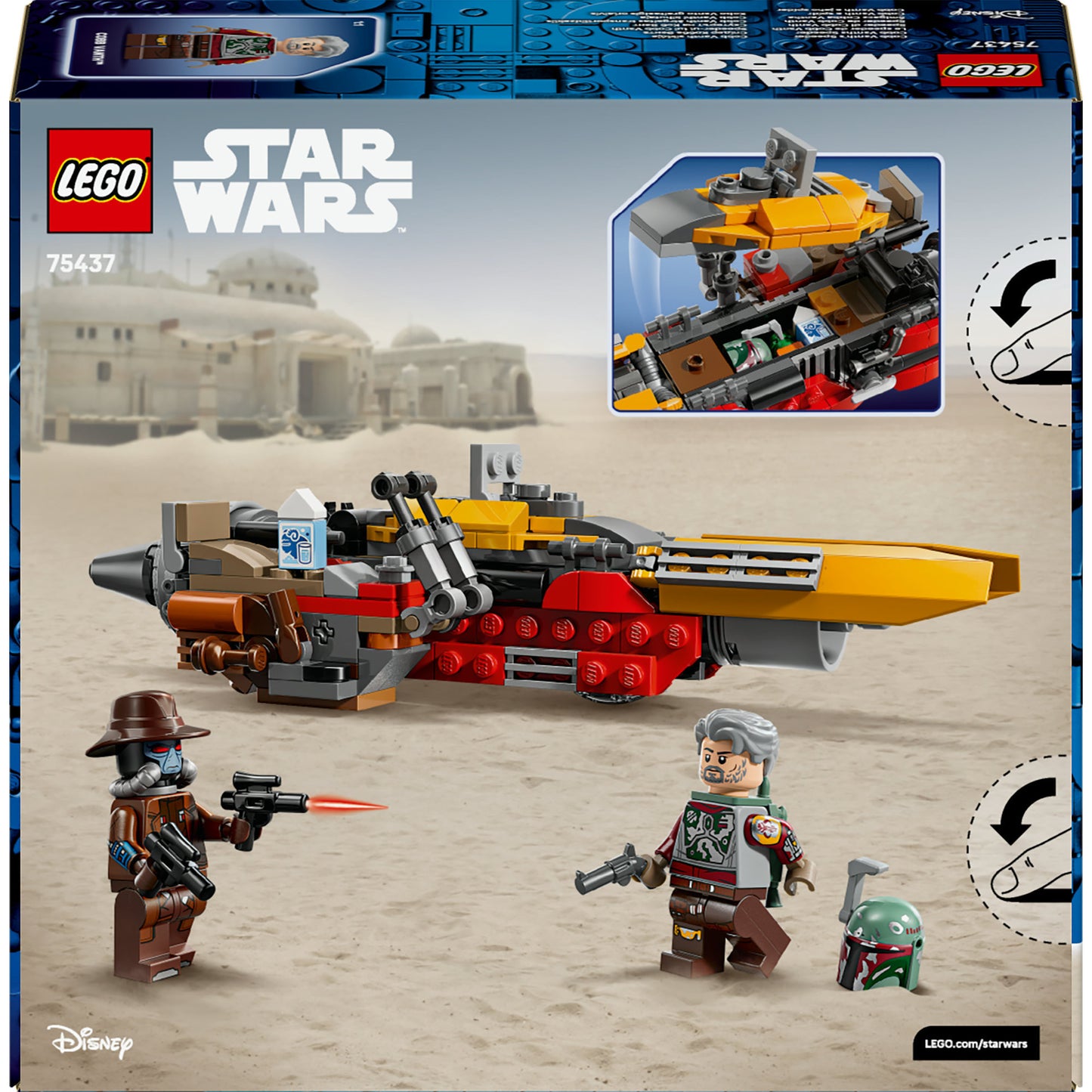 LEGO star wars 75437 cobb vanth's speeder