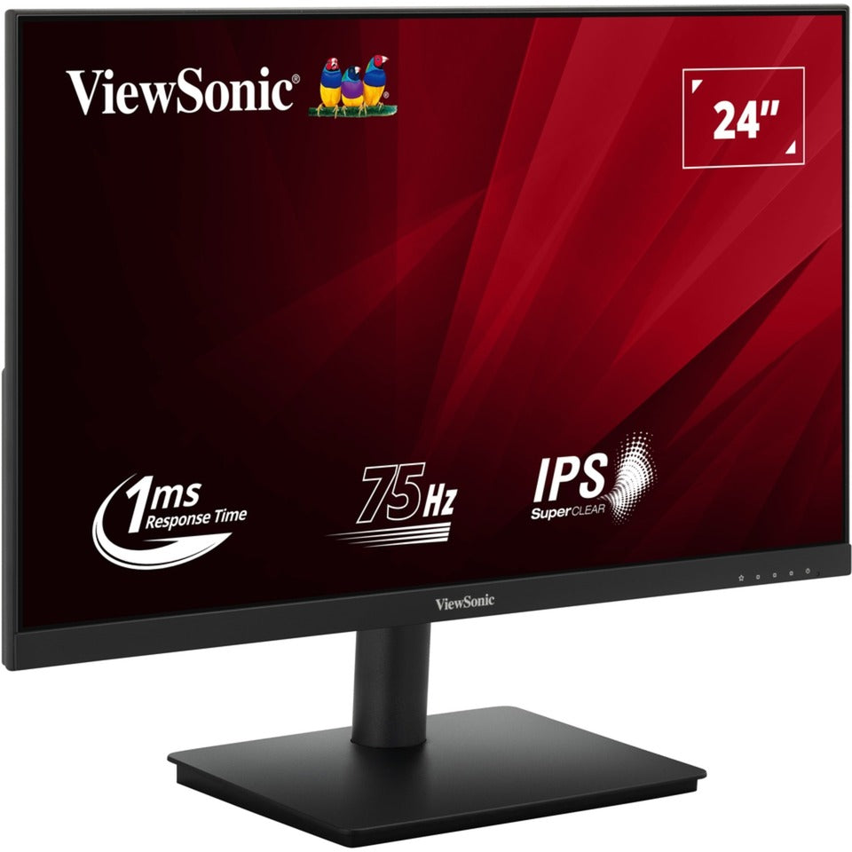 ViewSonic va240-h-2 23.8 monitor (zwart (mat), hdmi, vga)