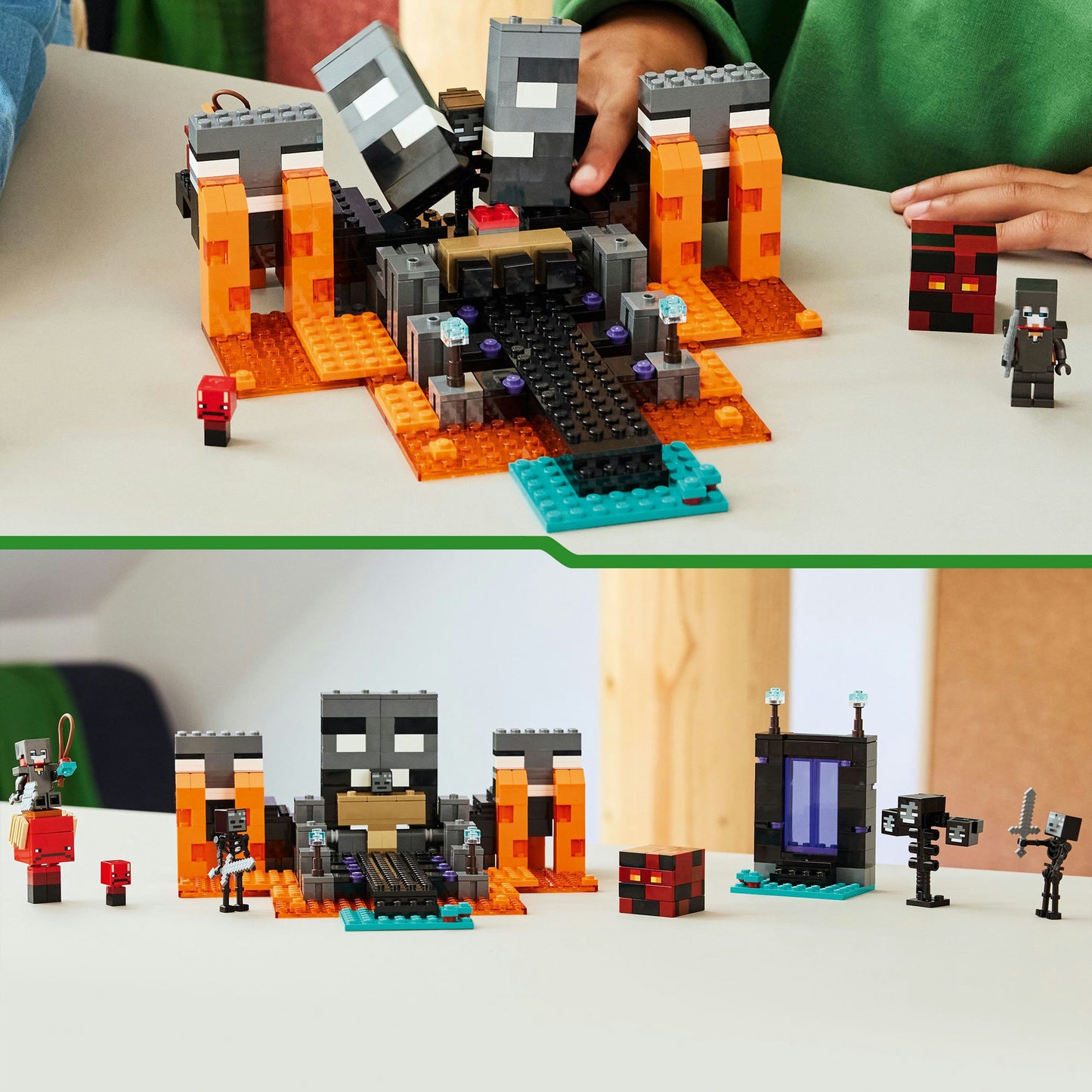 LEGO minecraft 21590 de wither-strijd