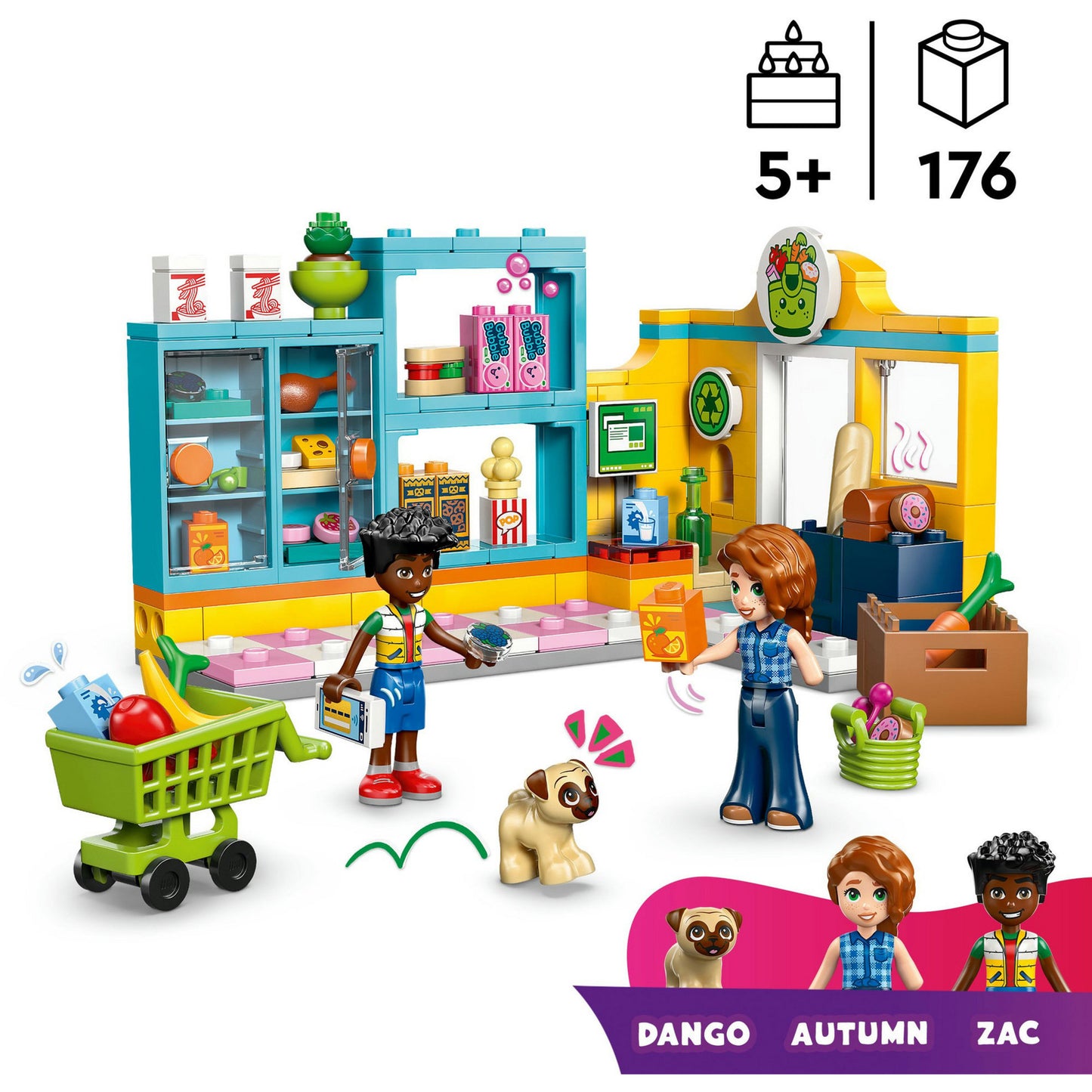 LEGO friends 42680 heartlake city buurtsupermarkt