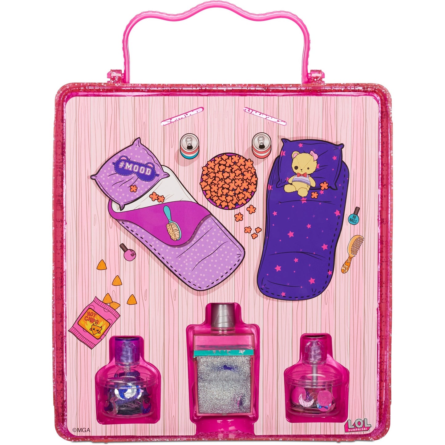MGA Entertainment l.o.l. surprise! deluxe present surprise serie 2 pyjamafeestje pop
