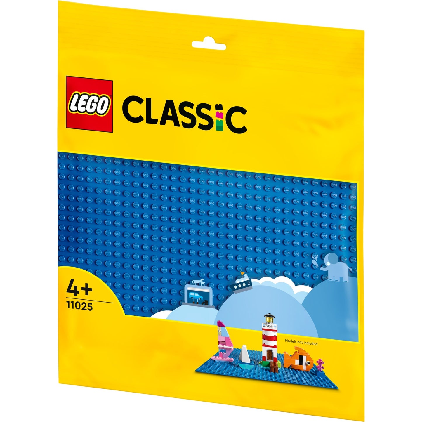LEGO classic - blauwe bouwplaat constructiespeelgoed (11025)