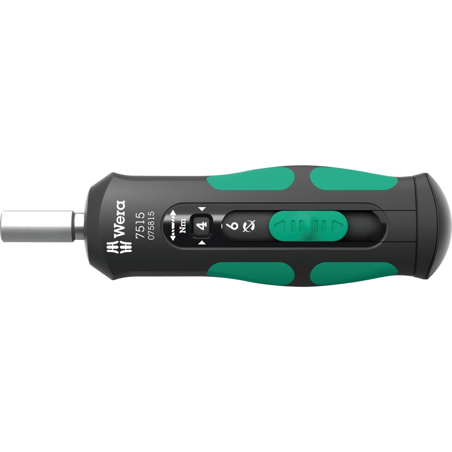 Wera 7515 kraftform safe-torque speed draaimomentschroevendraaier (zwart groen, 2-6 nm)