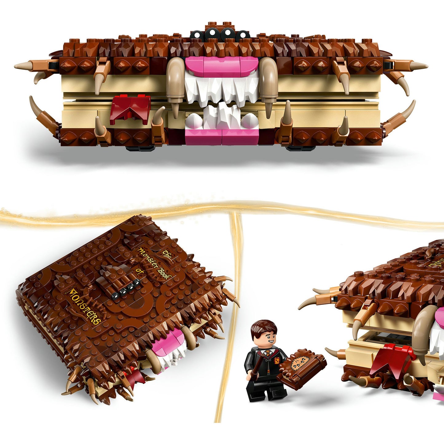 LEGO harry potter - het monsterlijke monsterboek constructiespeelgoed (76449)