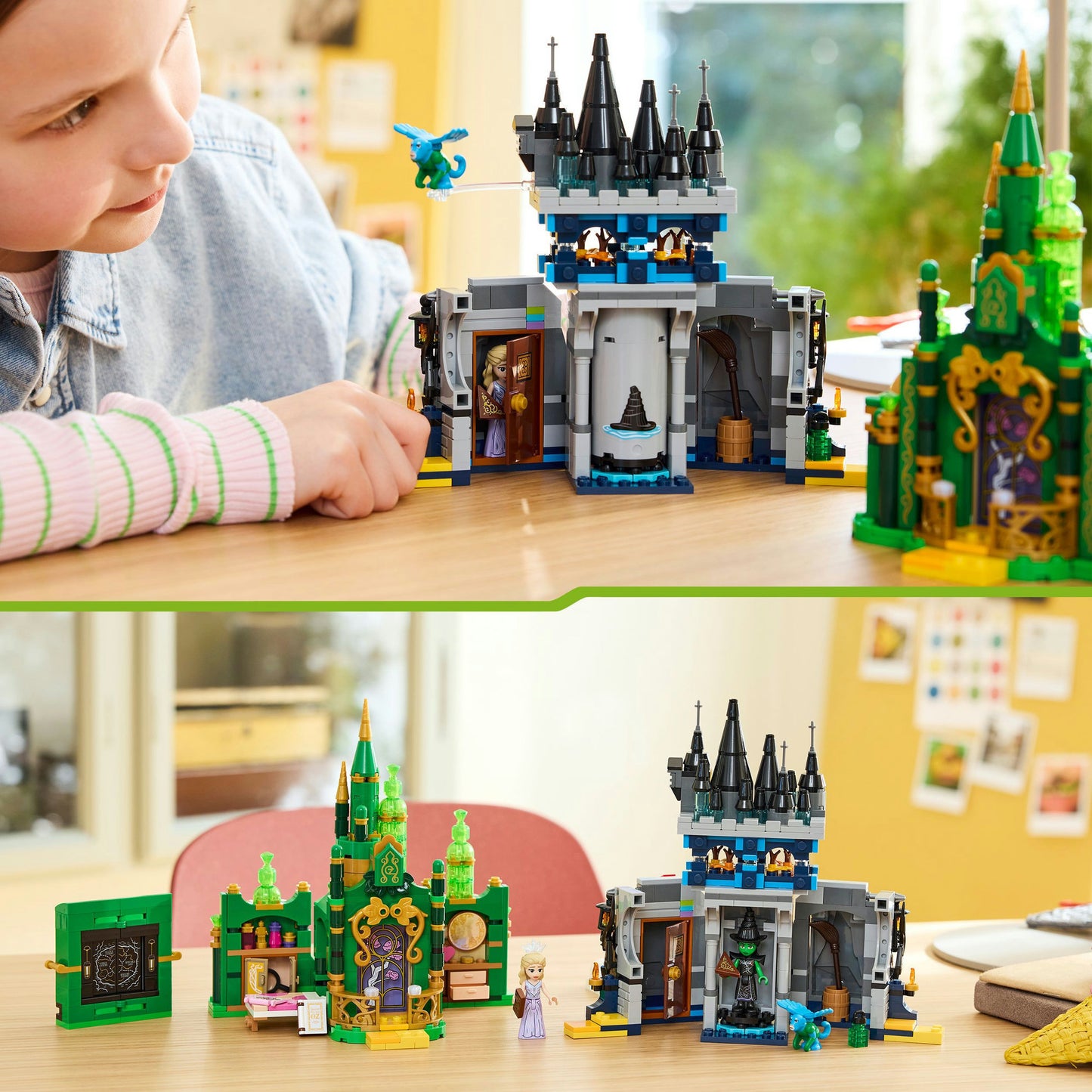 LEGO wicked - emerald city en kiamo ko kasteel constructiespeelgoed (75689)
