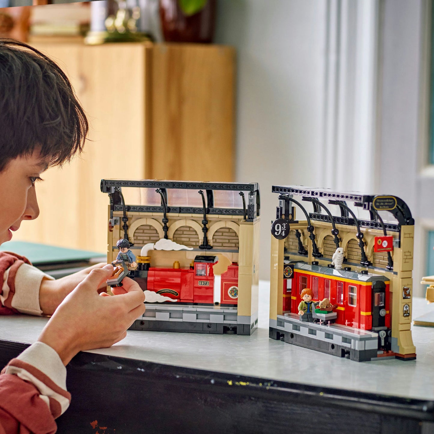 LEGO harry potter - boekensteun: de zweinstein express constructiespeelgoed (76450)