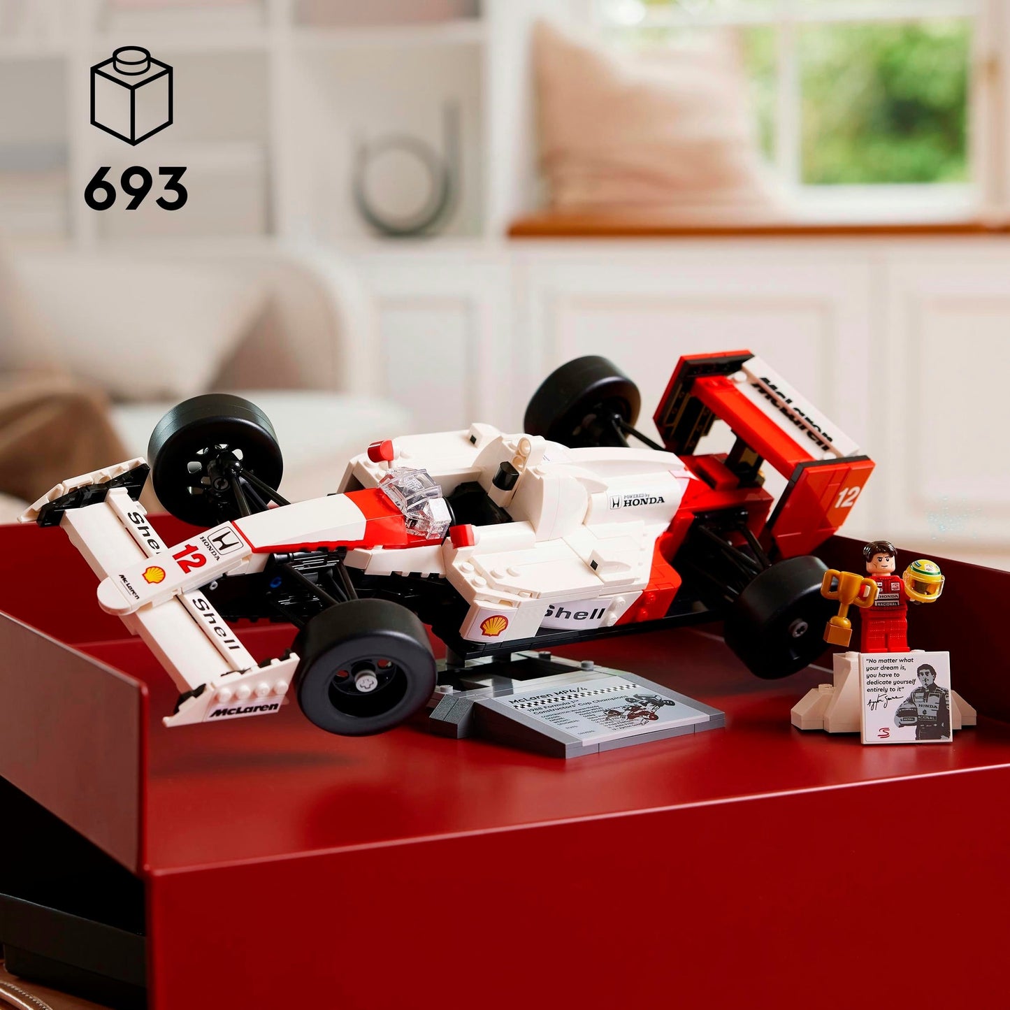 LEGO icons - mclaren mp4 4 en ayrton senna constructiespeelgoed (10330)